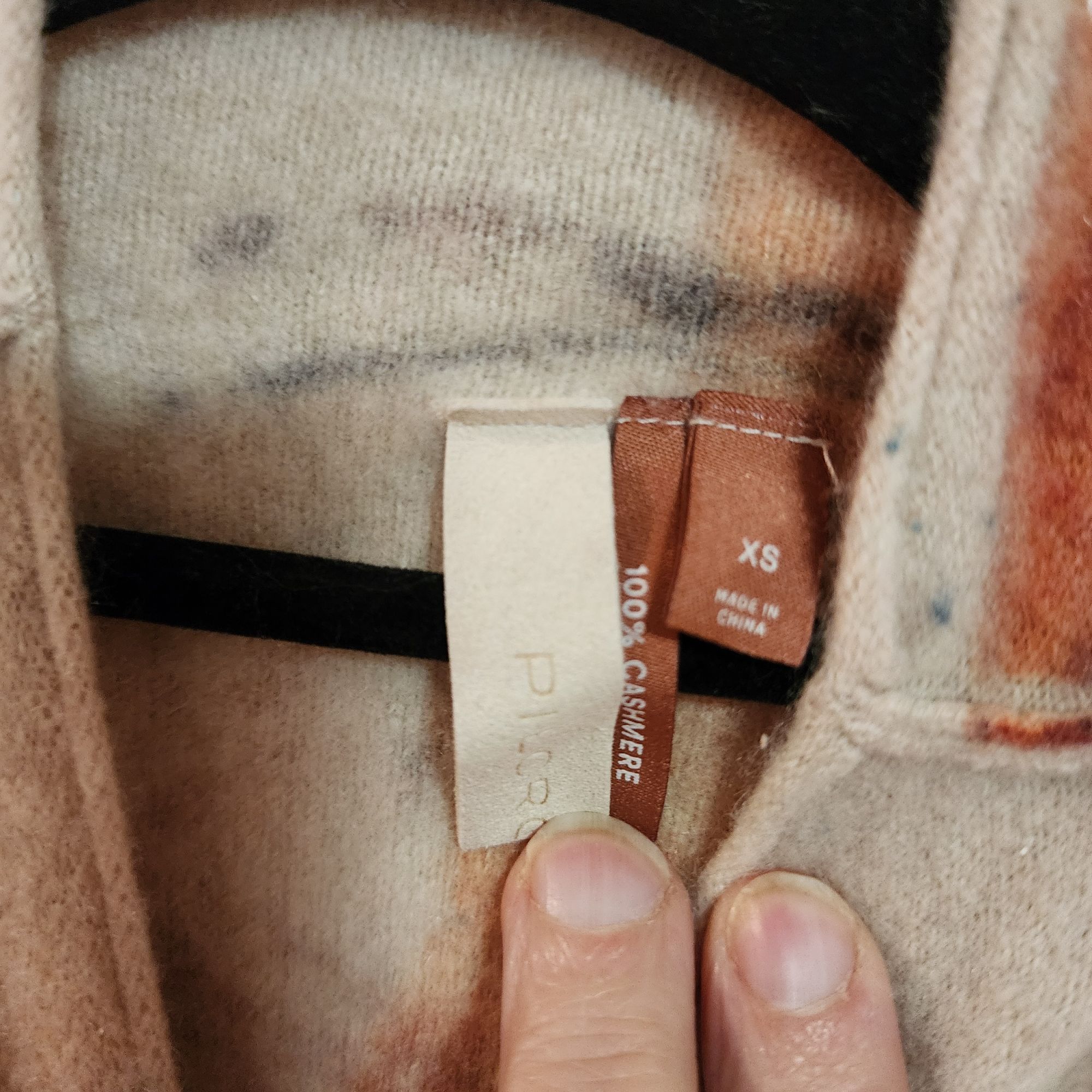 Anthropologie Anthropologie Pilcro 100% Cashmere Cropped 3/4 Sleeve Cat Sw Size XS / US 0-2 / IT 36-38 - 3 Thumbnail