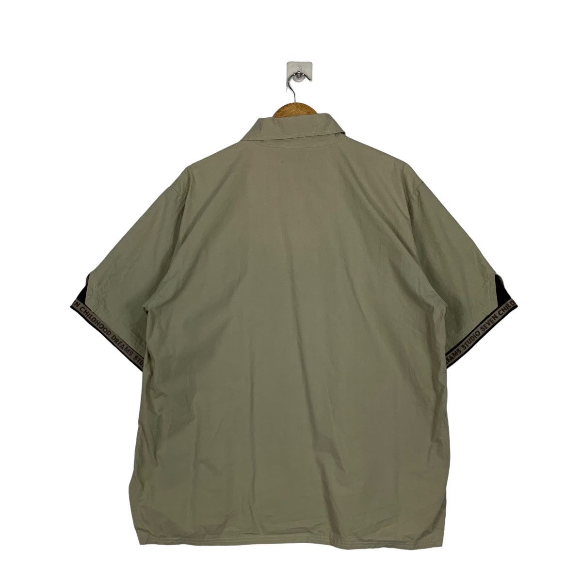 Japanese Brand Studio Seven Childhood Dream 7 Short Sleeve Shirt #1088-C49 Size US M / EU 48-50 / 2 - 7 Thumbnail