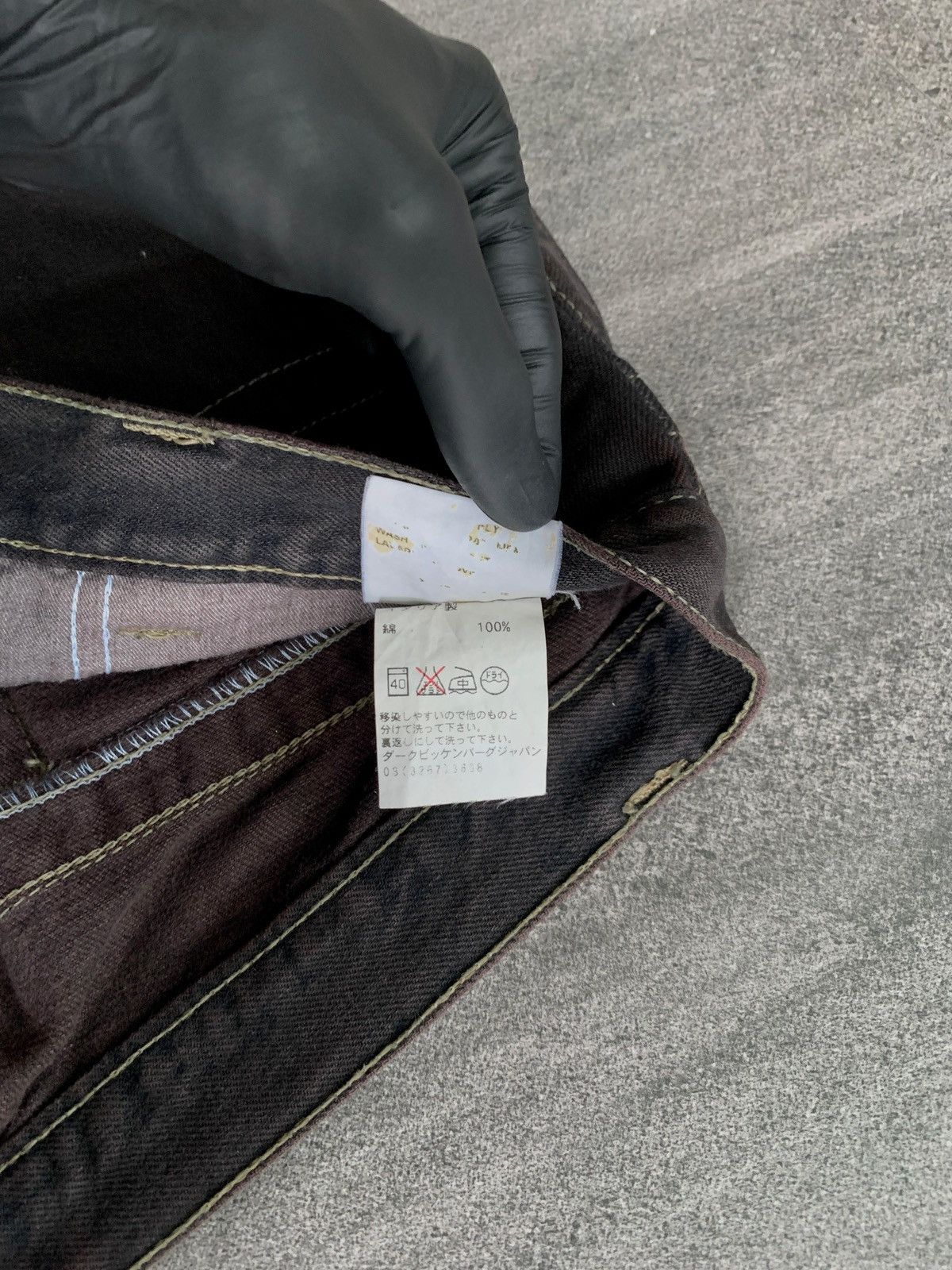 Dirk Bikkembergs FREE TAX! 90s Strap Denim Jeans Size US 30 / EU 46 - 12 Thumbnail