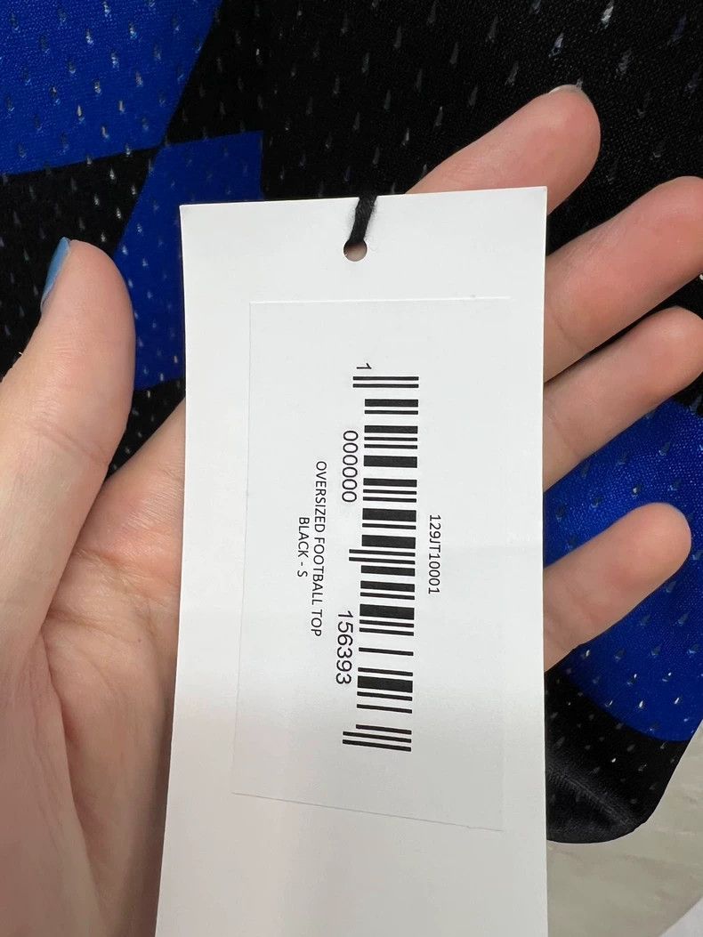 Martine Rose Martine Rose SS25 loose V-neck logo printed long football Size US S / EU 44-46 / 1 - 5 Thumbnail