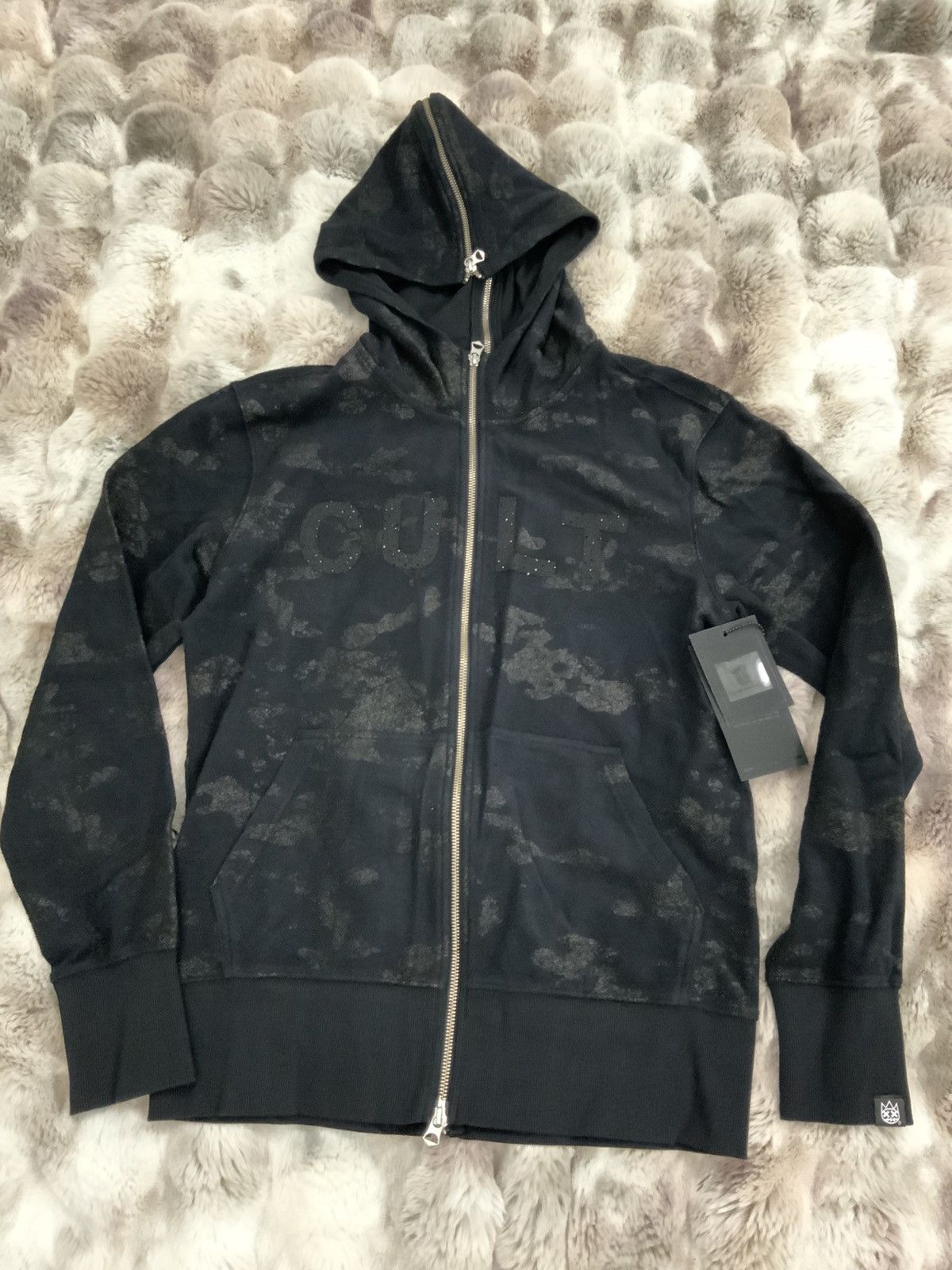 Cult Of Individuality Cult of Individuality zip hoodie rhinestone NWT Size US S / EU 44-46 / 1 - 1 Thumbnail