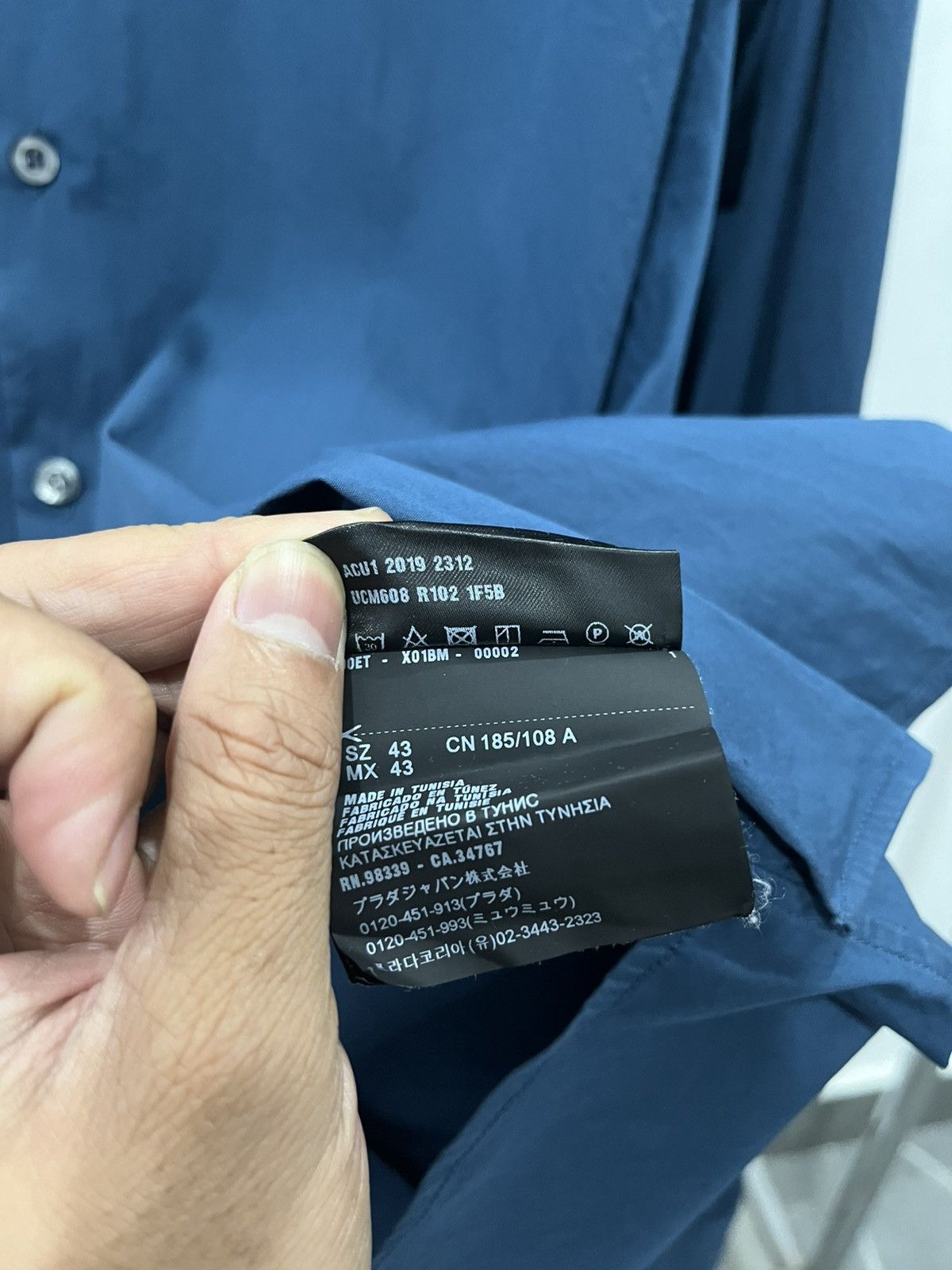 Prada PRADA 2019 SHIRT Size US L / EU 52-54 / 3 - 5 Thumbnail