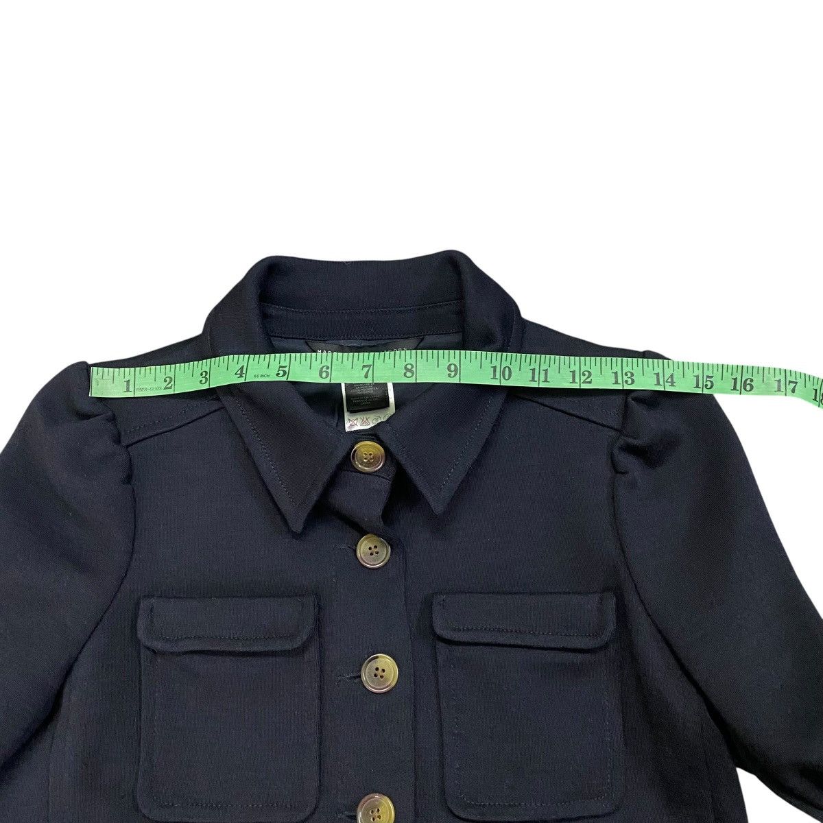 Marc by Marc Jacobs Marc By Marc Jacobs Button Jacket XS Size NavyBlue Colour Size XS / US 0-2 / IT 36-38 - 12 Thumbnail