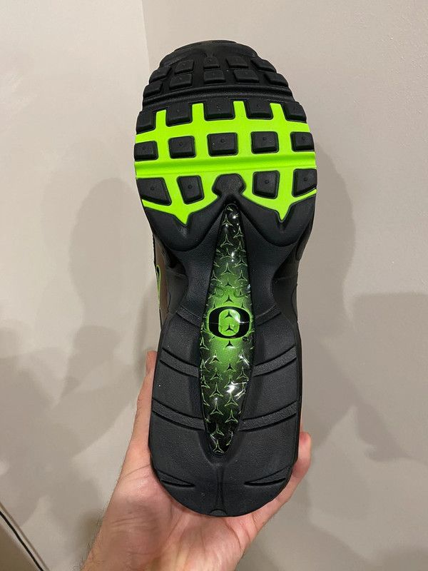 Nike Nike Air Max 95/97 University of Oregon Thunder PE Size US 12 / EU 45 - 5 Thumbnail