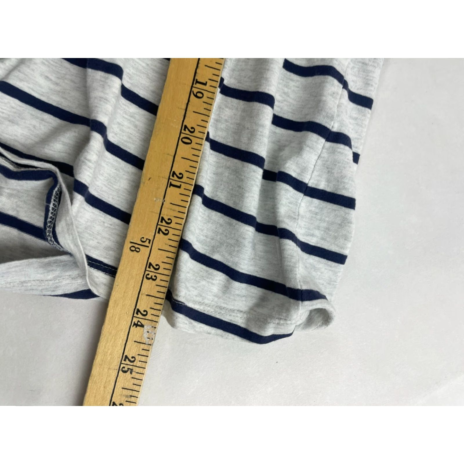 Mountain Khakis Mountain Khakis Tank Top Women's L Gray Blue Striped Sleeveless Square Neck Casual Modern Shirt Womens Ladies Square Neck Tank Top Size L / US 10 / IT 46 - 4 Thumbnail
