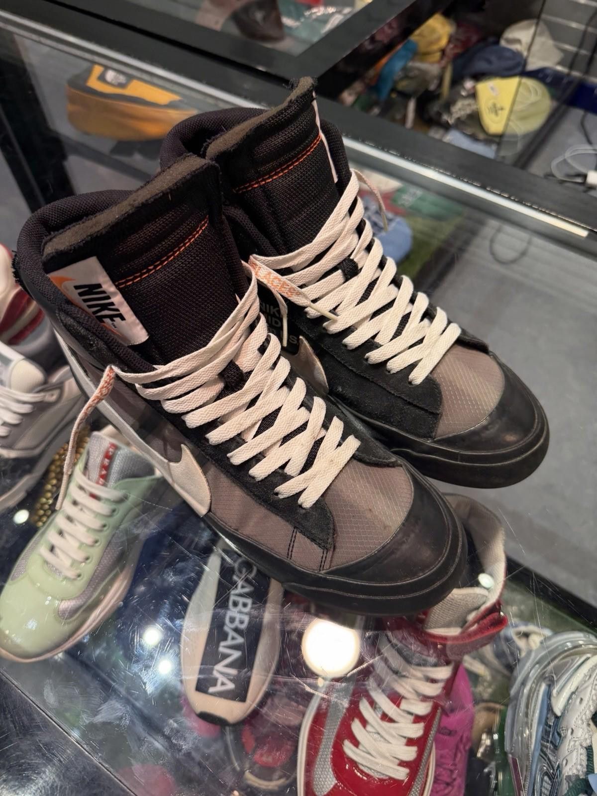 Nike Nike Blazer Mid Off-White Black Grim Reaper 2018 - 10.5 Size US 10.5 / EU 43-44 - 6 Thumbnail