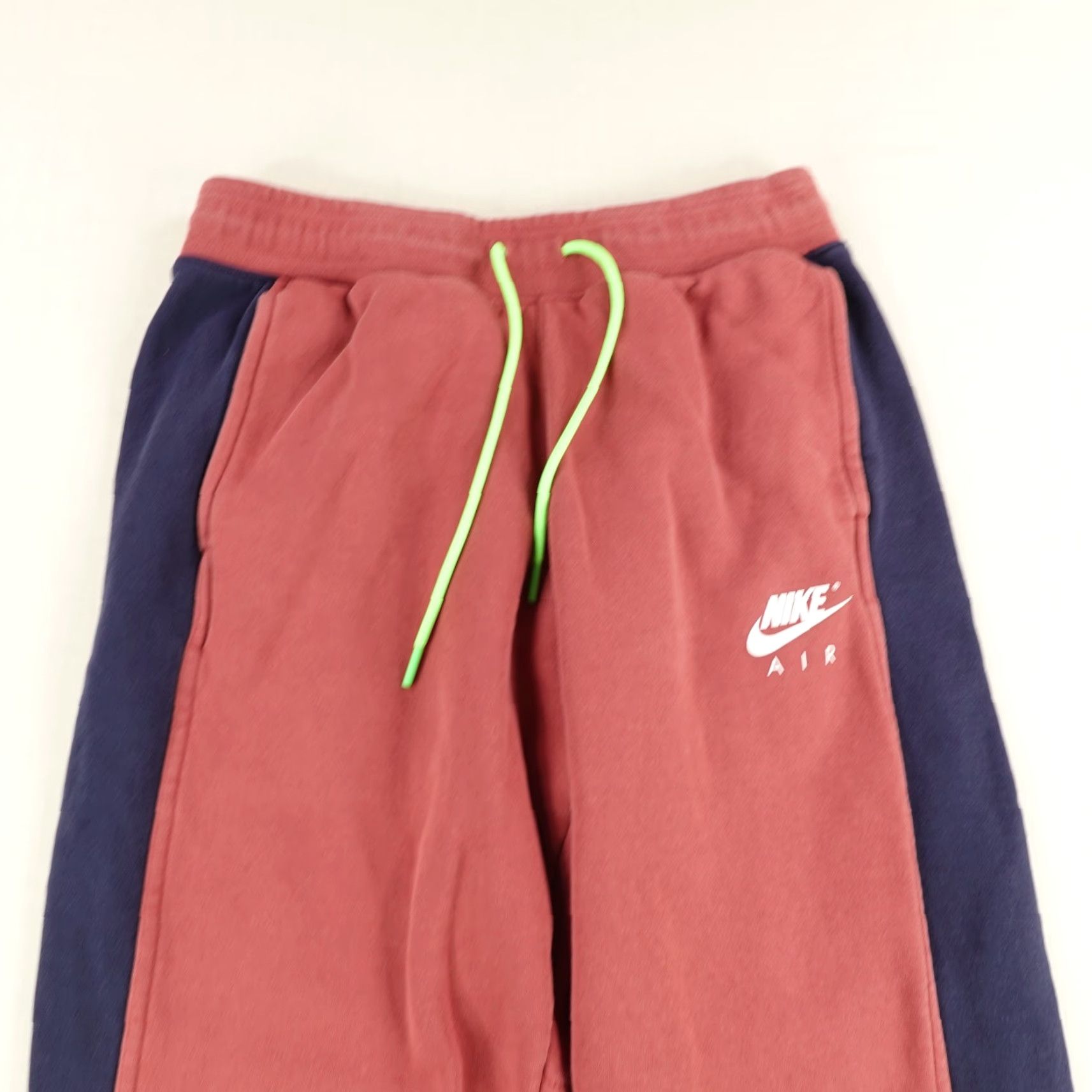 Nike Nike Pants Mens Large Red Air FLC Fleece Joggers Sweatpants Basketball Sweatpants Regular Fit Pockets Cotton Polyester 27in Inseam Size US 29 - 2 Thumbnail