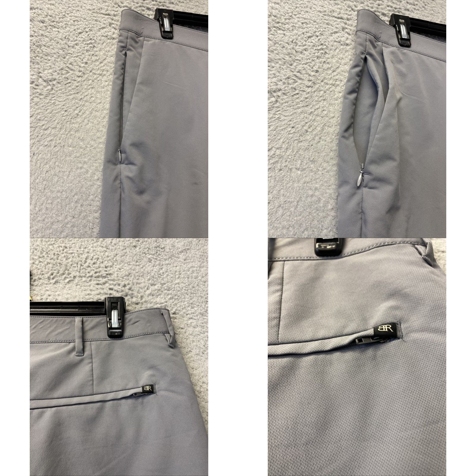 Banana Republic Banana Republic Golf Pants 40x29 Gray Slim Stretch Wicking Flat Front Mens Size US 40 / EU 56 - 8 Thumbnail