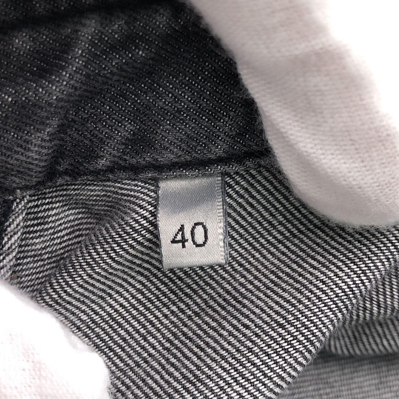 Dior Gray Long Sleeve Button-Up Shirt Size US XXS / EU 40 - 6 Thumbnail