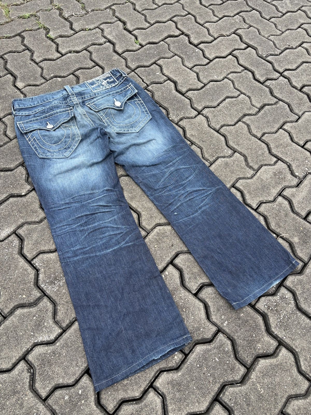 True Religion Vintage True Religion Flared Denim Jeans Size US 36 / EU 52 - 5 Thumbnail
