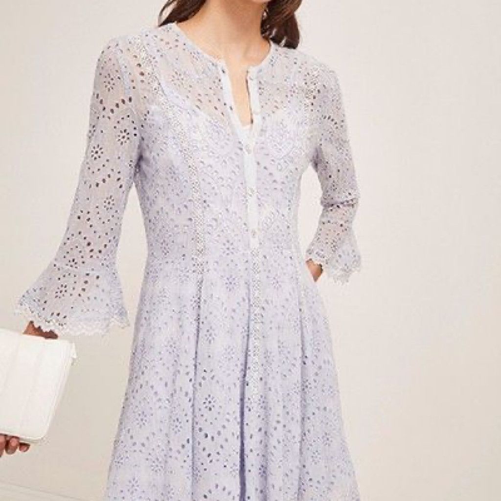 French Connection FRENCH CONNECTION Derna Drape Fluted Dress Size S / US 4 / IT 40 - 1 Thumbnail