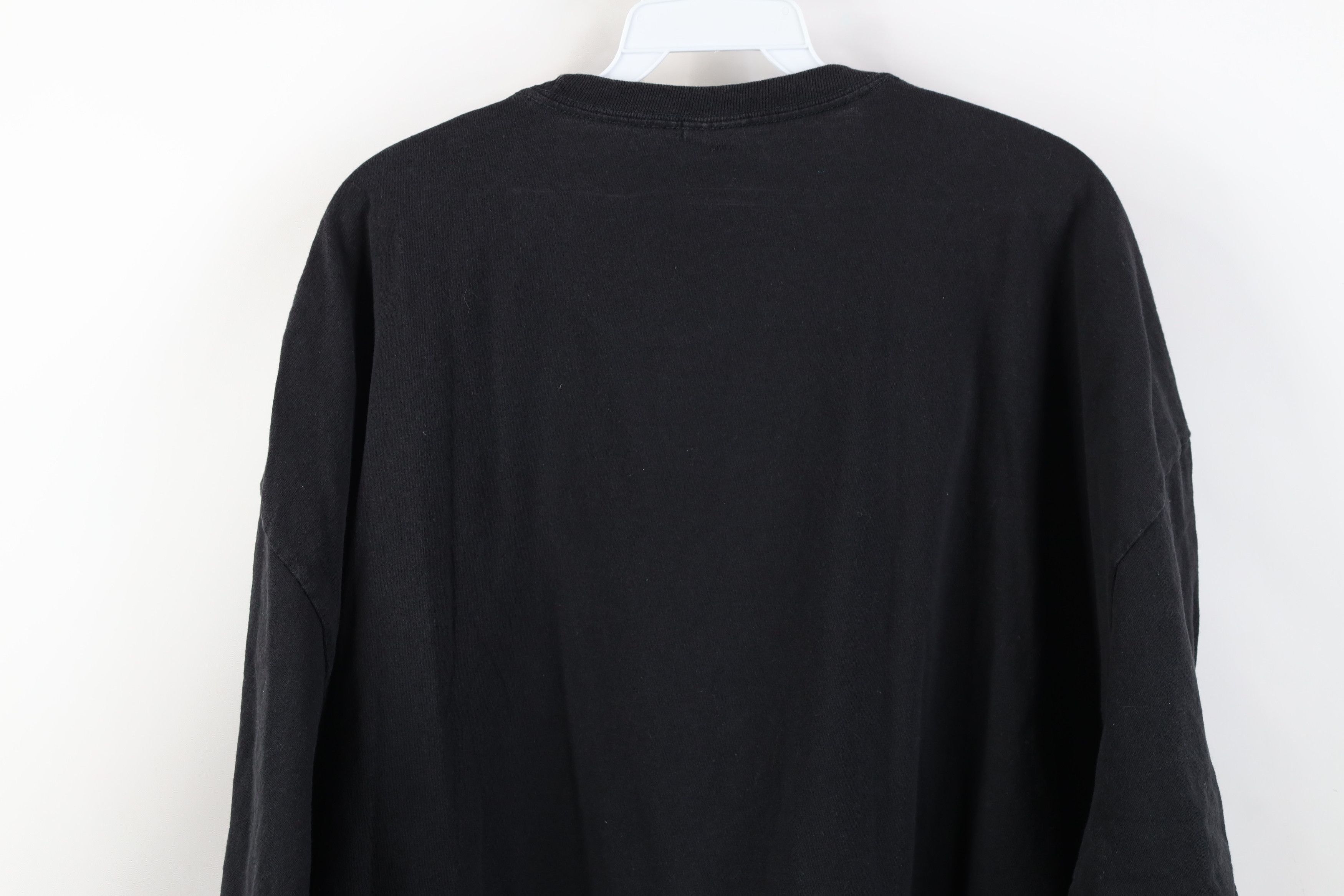 Vintage Vintage 90s Y2K Streetwear Short Sleeve T-Shirt Black Cotton Size US XXL / EU 58 / 5 - 11 Thumbnail