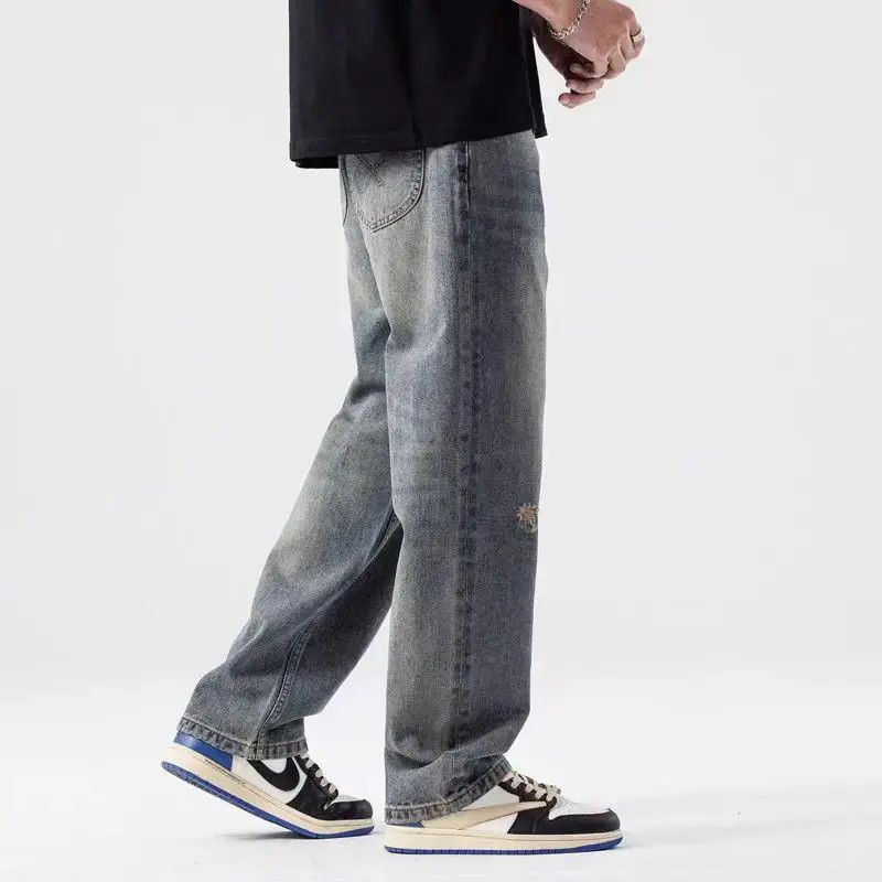 Japanese Brand Versatile retro trend ripped jeans Size US 30 / EU 46 - 4 Thumbnail