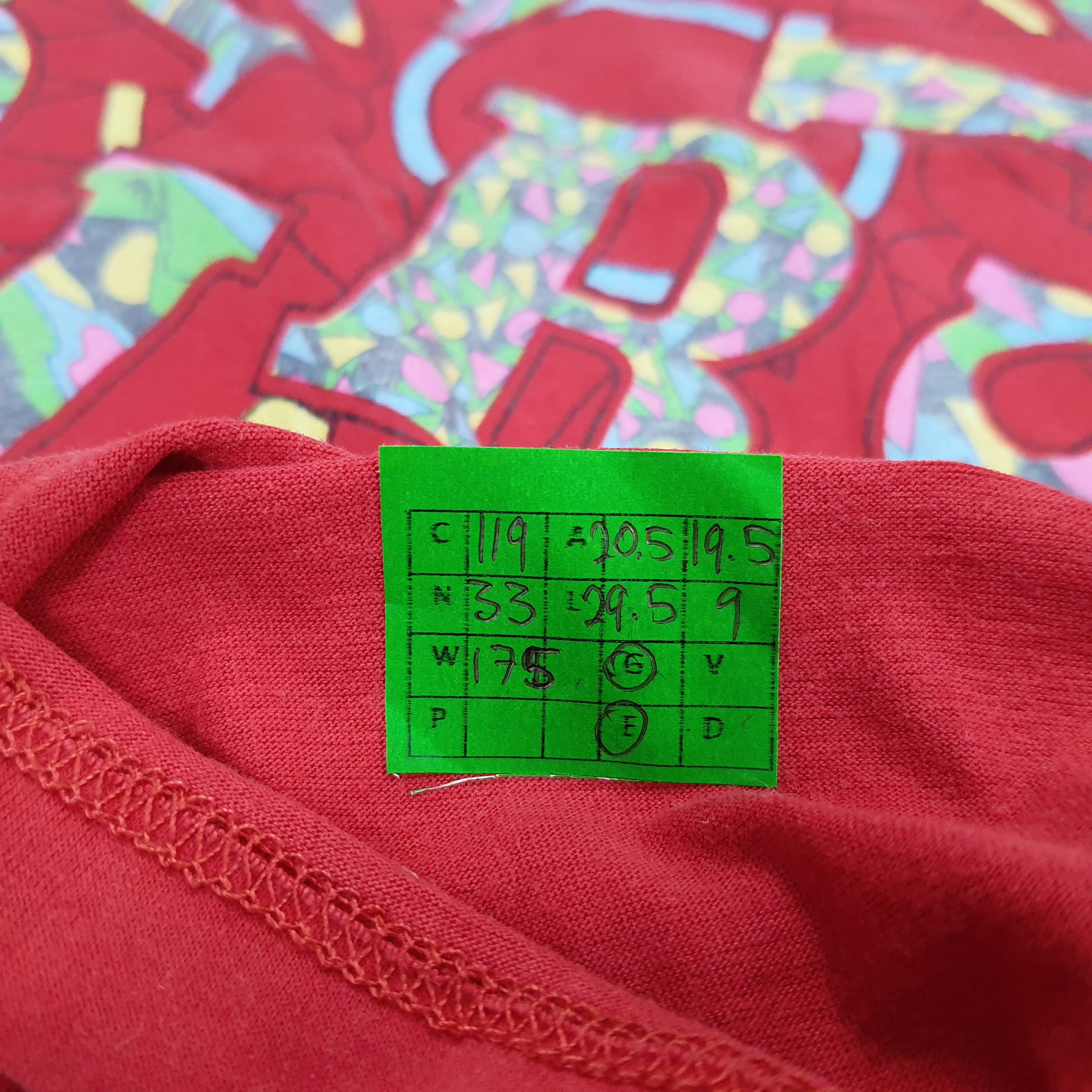 Vintage Vintage Mission Sport Spell Out Italian T-shirt Size US M / EU 48-50 / 2 - 5 Thumbnail