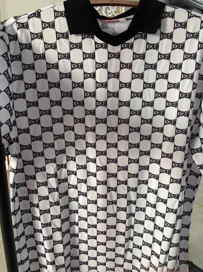 Billionaire Boys Club ICECREAM Black & White Plaid T-shirt Size US L / EU 52-54 / 3 - 1 Thumbnail