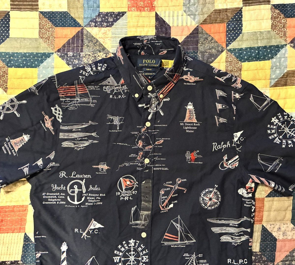 Polo Ralph Lauren *NWT* POLO RALPH LAUREN S/S BUTTON UP SHIRT- SIZE MEDIUM Size US M / EU 48-50 / 2 - 6 Thumbnail