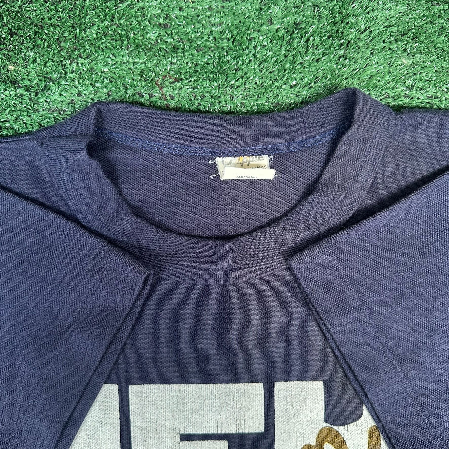 Vintage Vintage 80s Hey Mon No Problem Bahamas T-Shirt Navy Single S Size US S / EU 44-46 / 1 - 3 Thumbnail