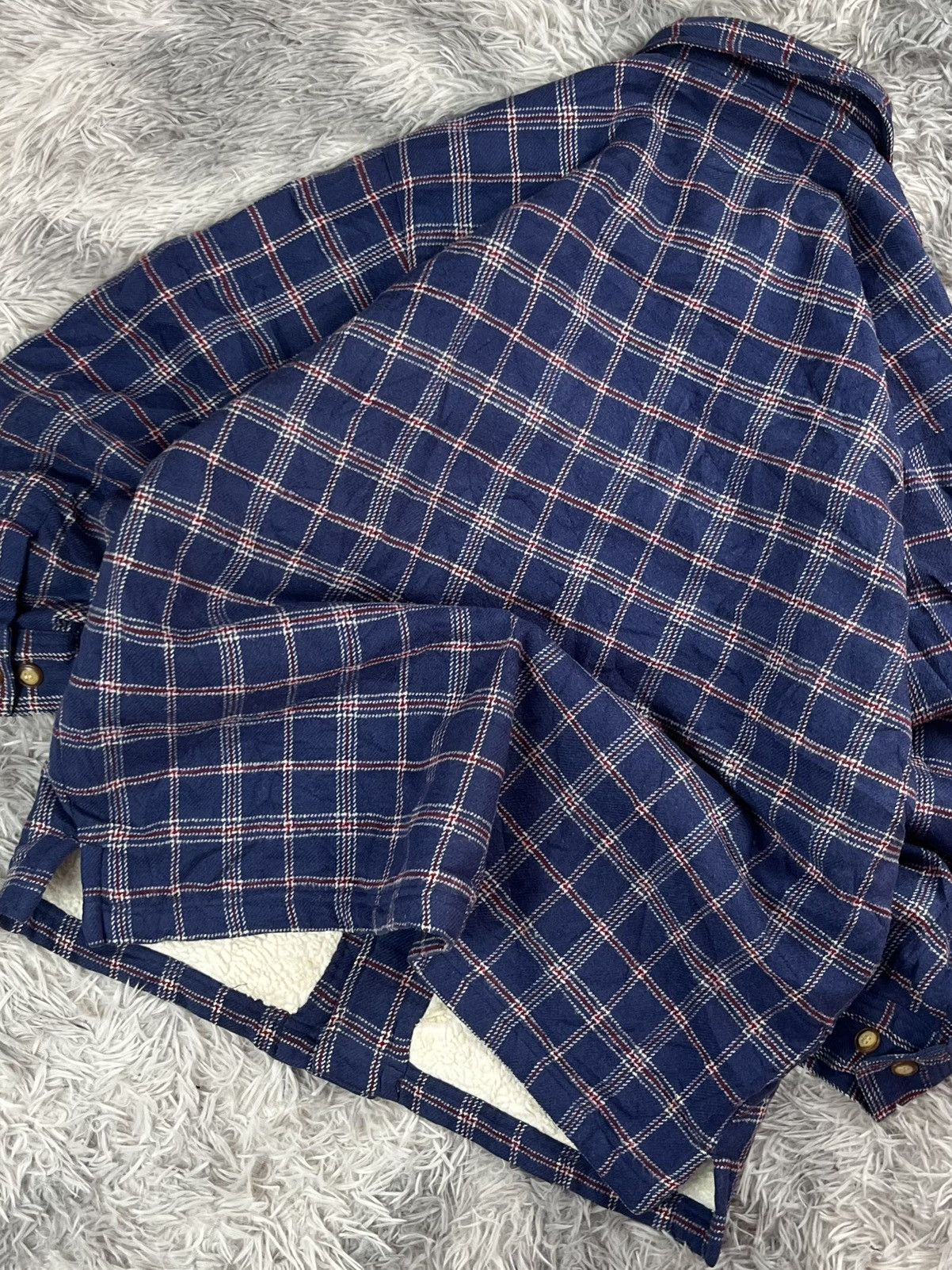 Robinson Les Bains Vintage Robinson Shadow Plaid Button Up Jacket Size US L / EU 52-54 / 3 - 8 Thumbnail