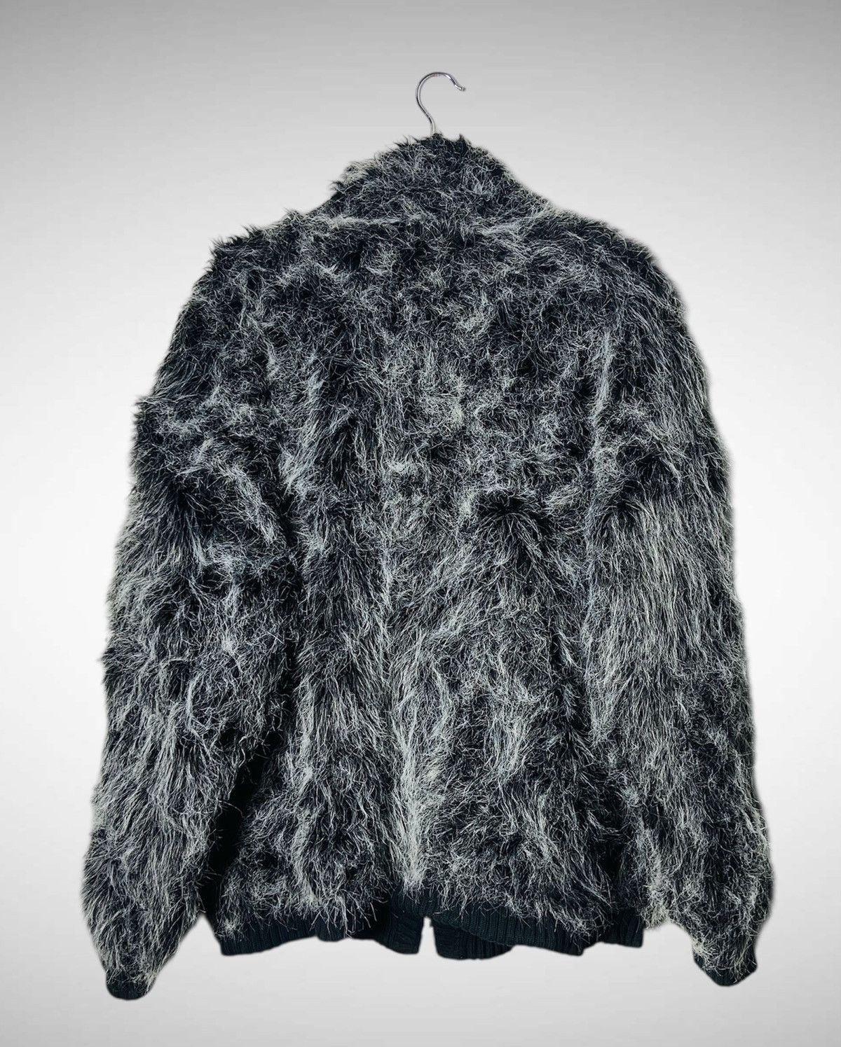 Karl Kani Rare 🔥🔥 Karl Kani Mohair-Style Bomber Jacket Size US XL / EU 56 / 4 - 2 Thumbnail