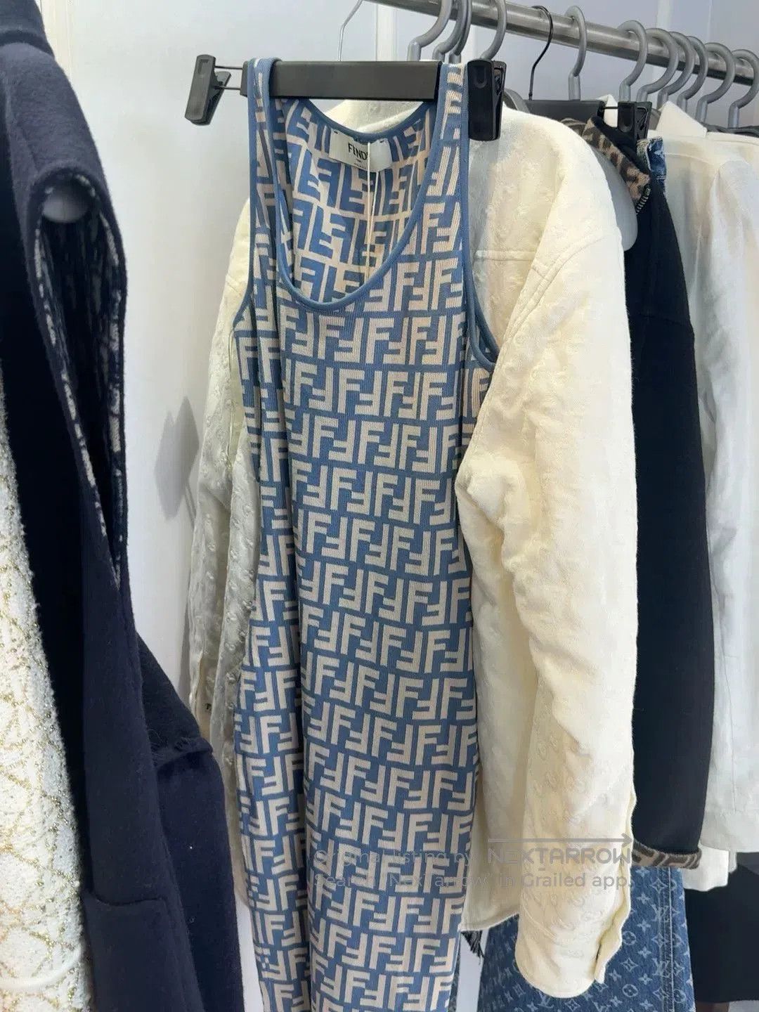 Fendi Fendi FF Pattern Sleeveless Top. Size US XS / EU 42 / 0 - 1 Thumbnail