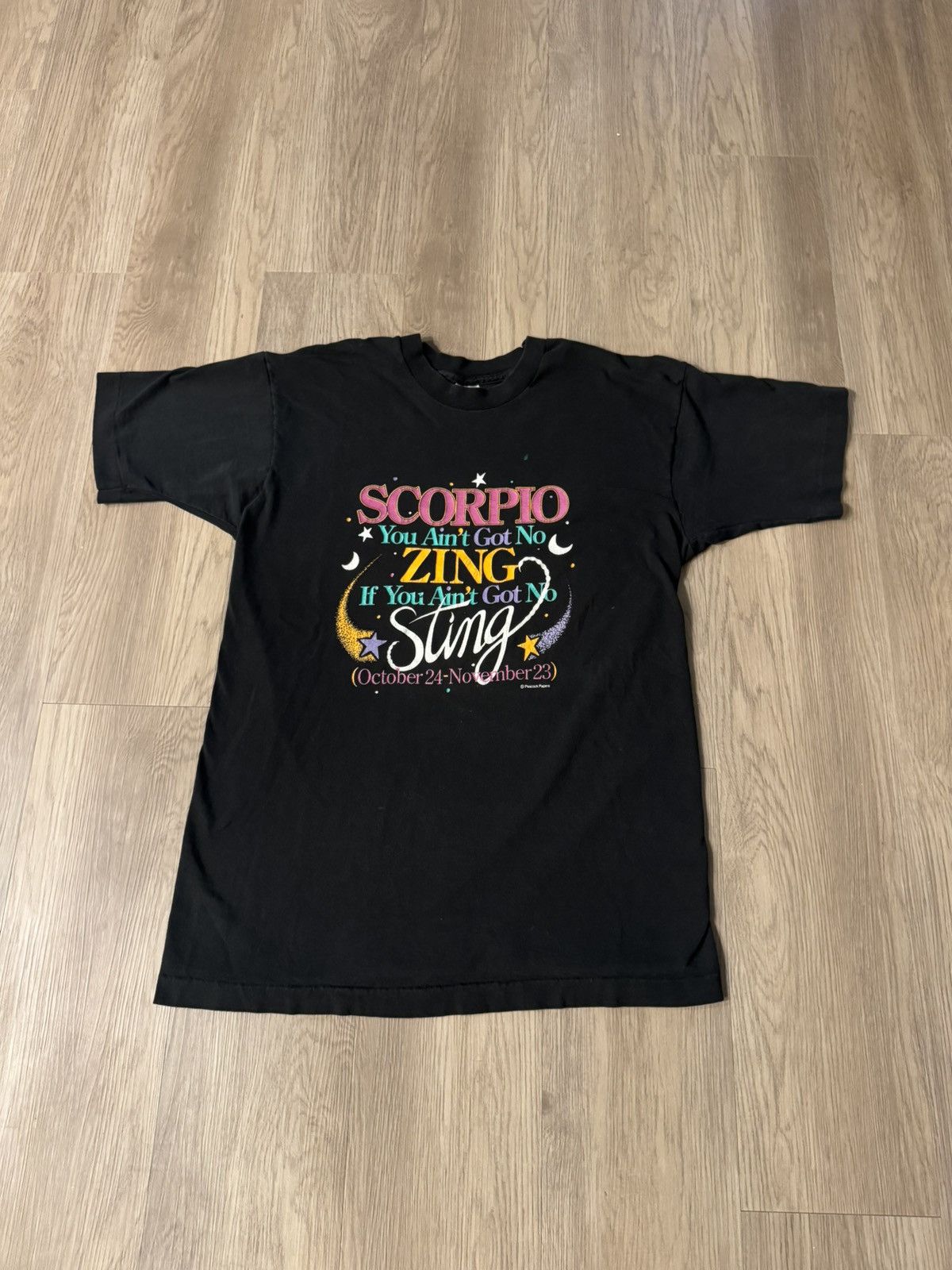 Fruit Of The Loom 90’s Made in USA Scorpio Tee Size US L / EU 52-54 / 3 - 1 Thumbnail