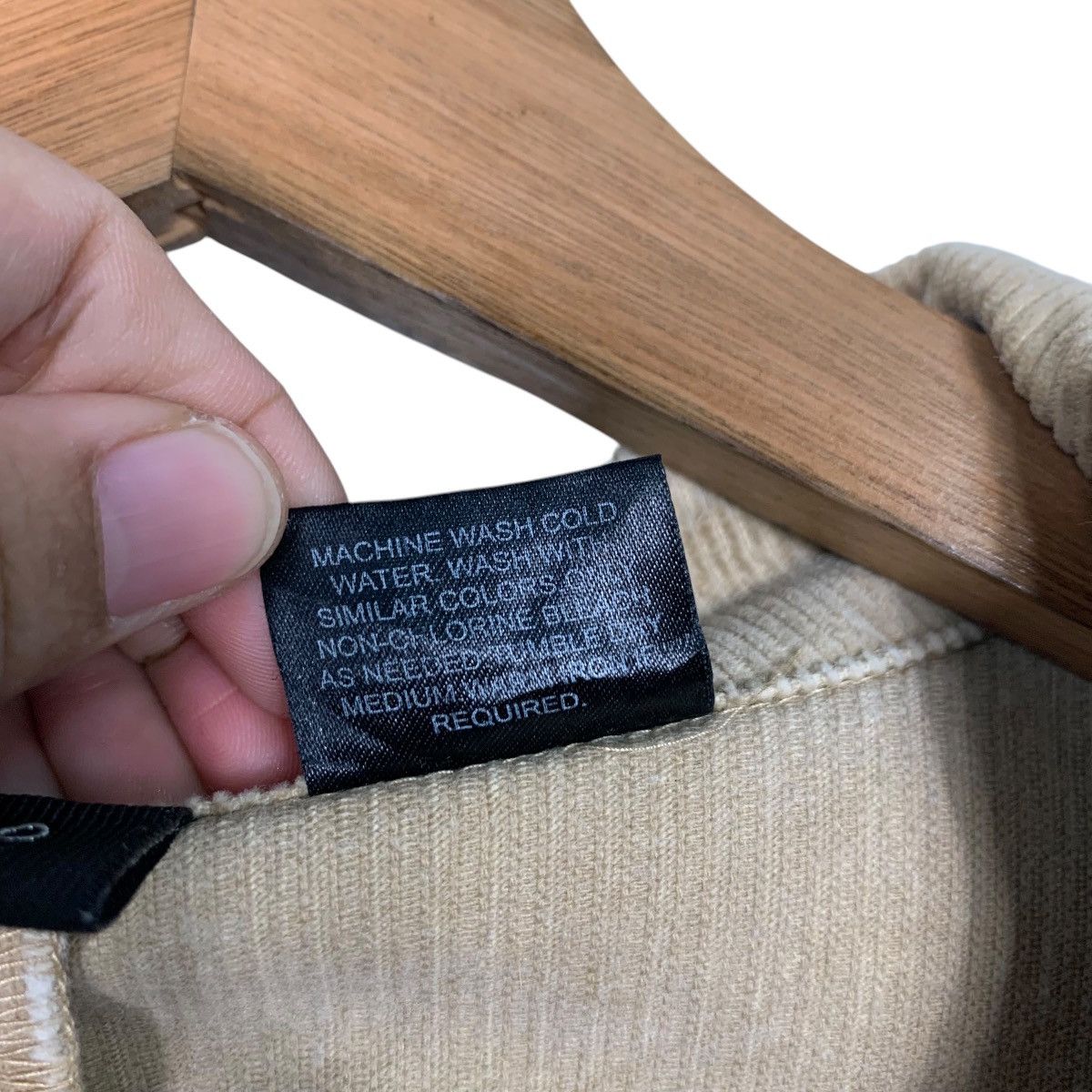 Japanese Brand MASSIMO Woman Corduroy Casual Jacket #2160-C95 Size XL / US 12-14 / IT 48-50 - 15 Thumbnail