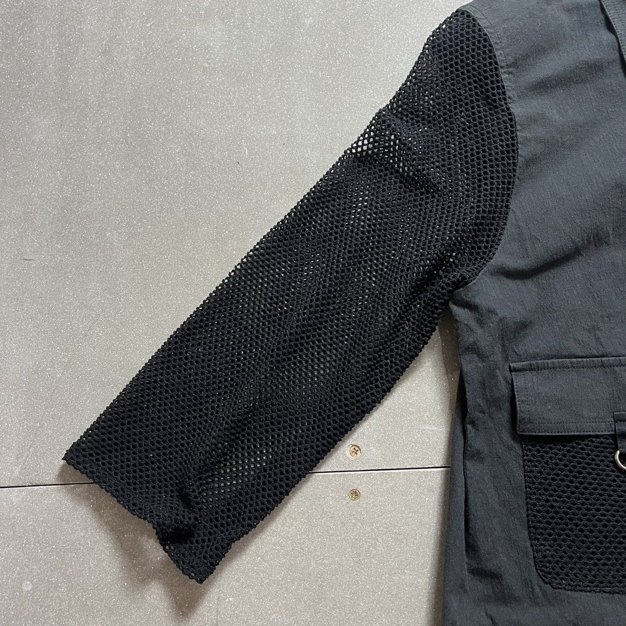Japanese Brand × Le Grande Bleu (L.G.B.) Lufran Japanese Brand Mesh-Sleeve Jacket Size US L / EU 52-54 / 3 - 7 Thumbnail