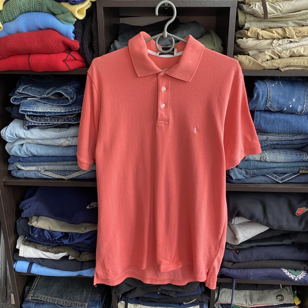 Yves Saint Laurent Luxury Yves Saint Laurent Small logo designer polo Size US L / EU 52-54 / 3 - 1 Thumbnail