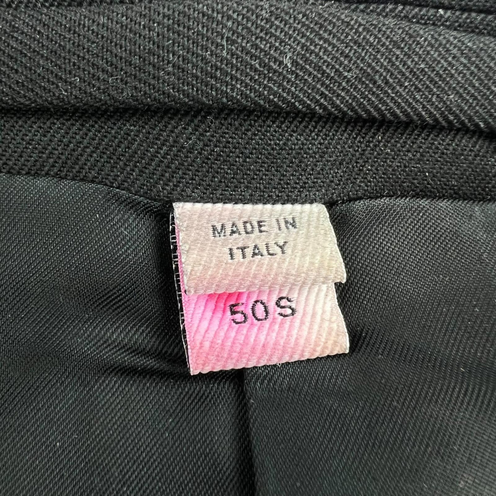 Burberry Burberry Printed Logo Black Blazer Size US M / EU 48-50 / 2 - 5 Thumbnail