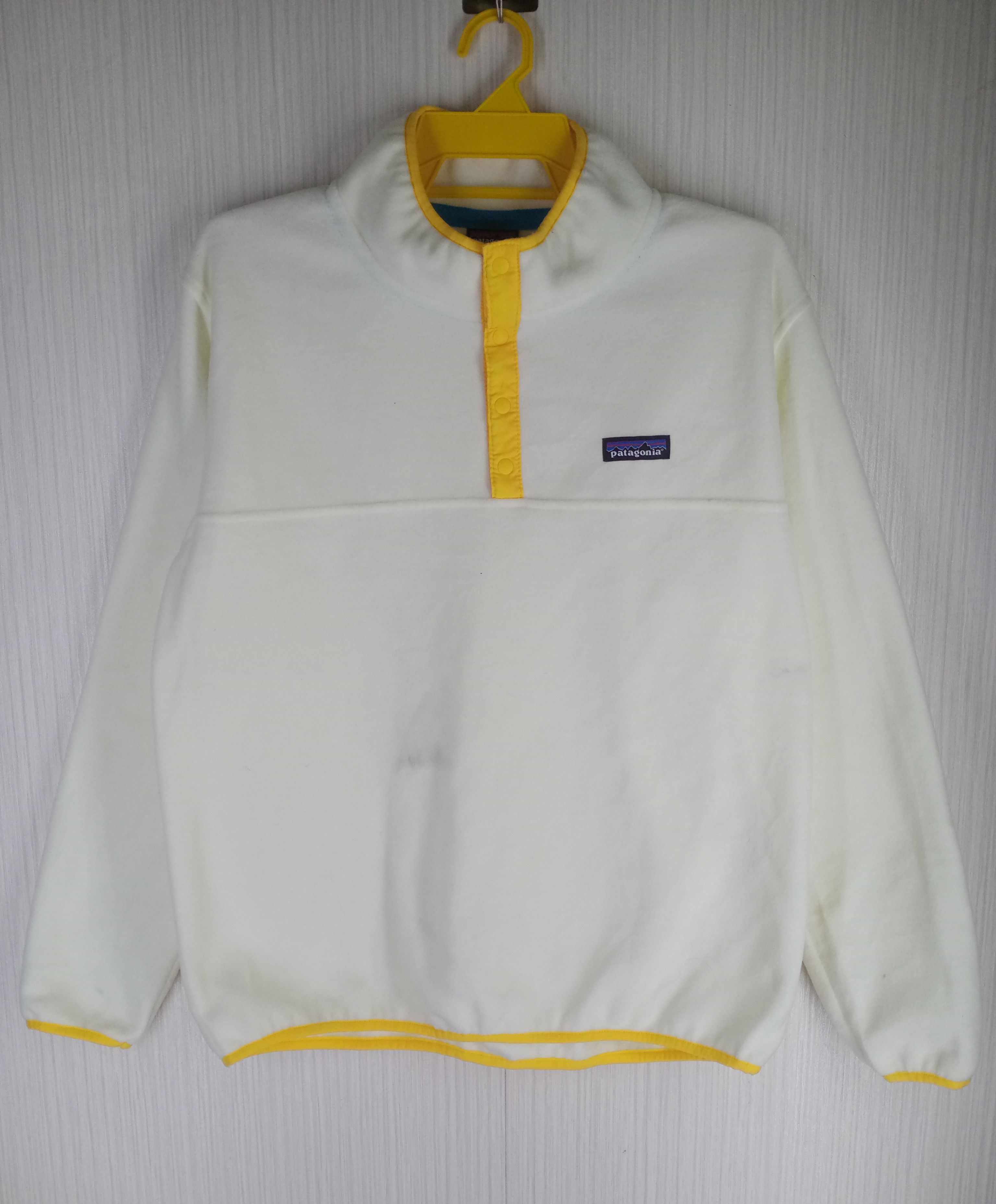 Rare Vintage Patagonia Organic Cotton Quilt Snap T Pullover