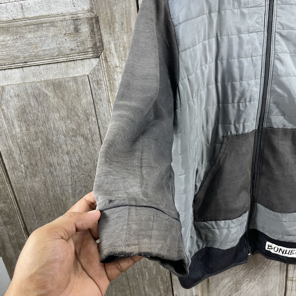 Japanese Brand × Vintage Vintage Bonheur Faded Hoodies Jacket Size US XL / EU 56 / 4 - 6 Thumbnail