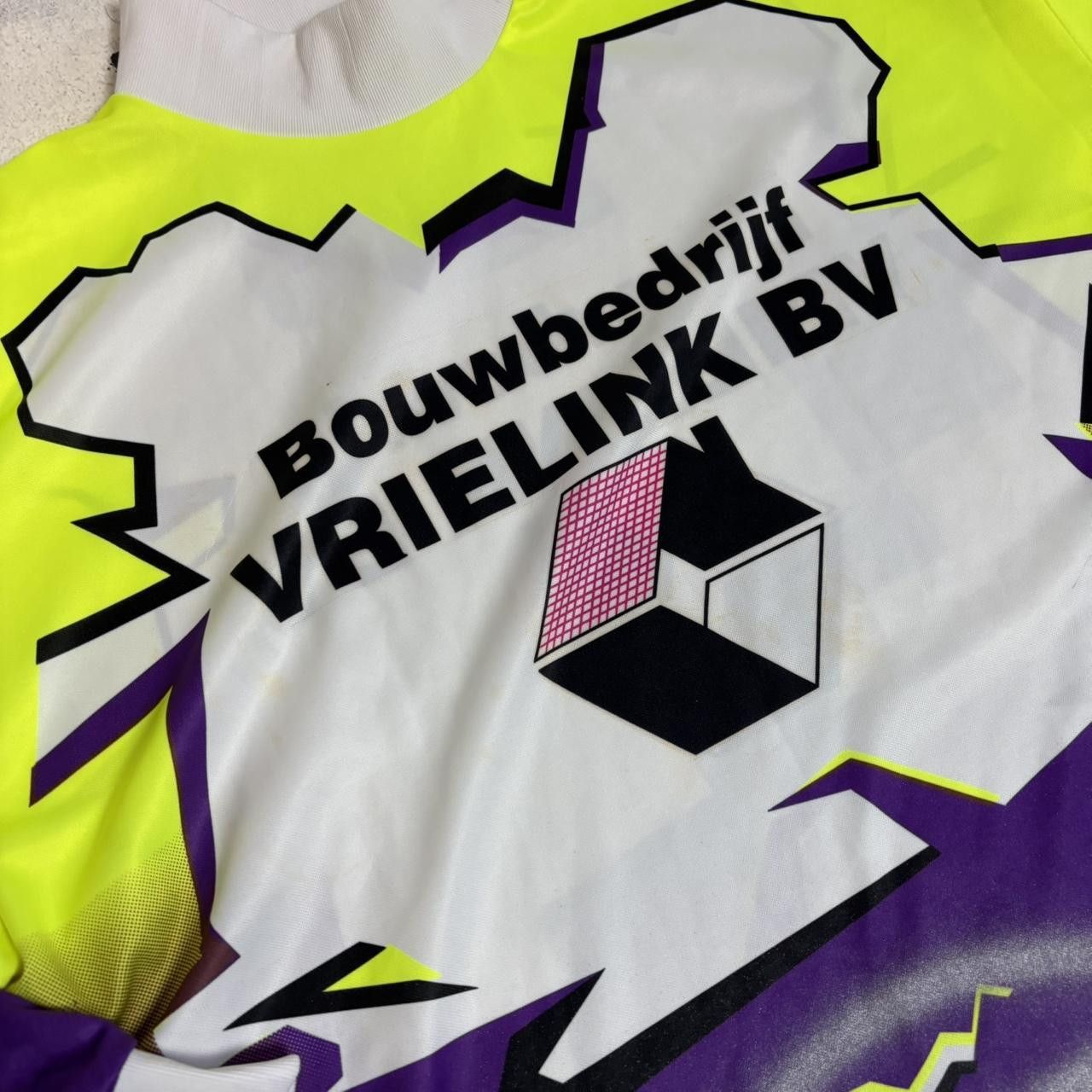 Japanese Brand × Vintage 90s graphic long sleeve jersey with TGTK graffiti design Size US L / EU 52-54 / 3 - 4 Thumbnail