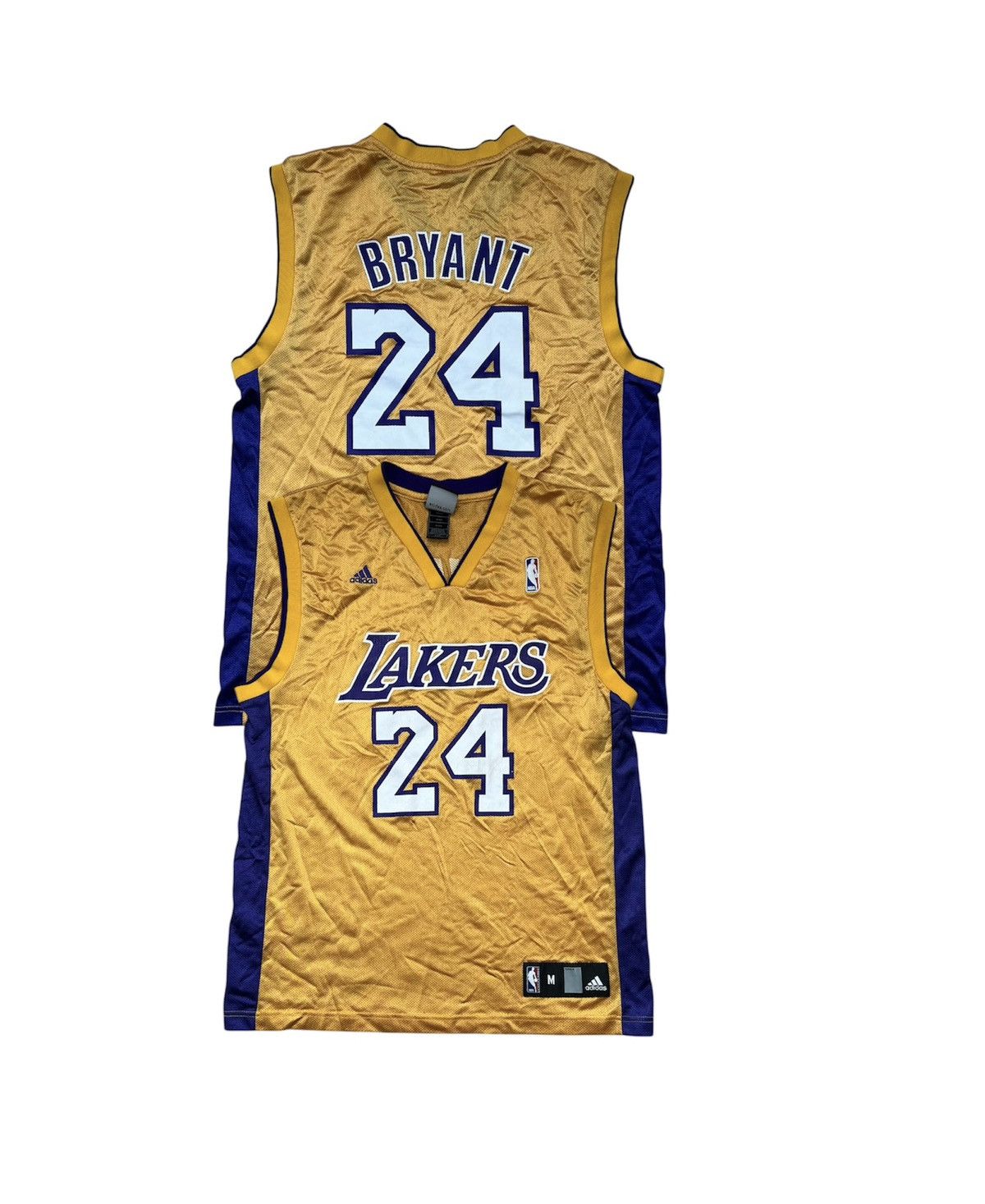Adidas Jersey Adidas Los Angeles Lakers 24 Kobe Bryant Vintage Rare Size US M / EU 48-50 / 2 - 1 Thumbnail