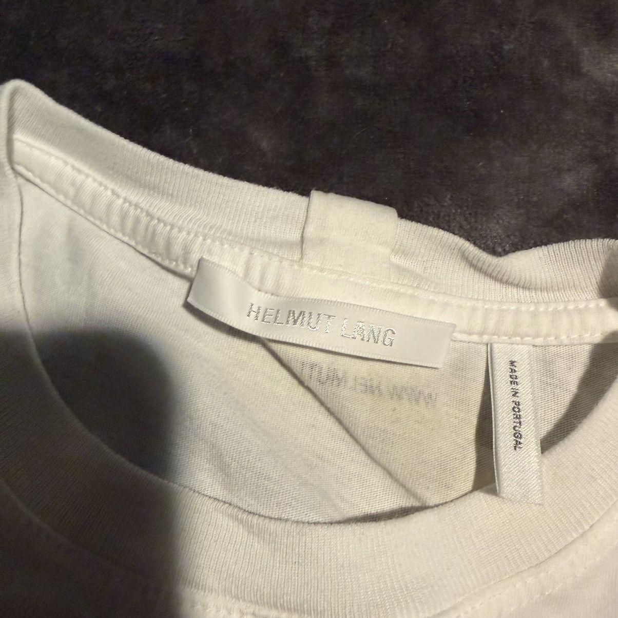 Helmut Lang Helmut Lang HL Baby Tee in White Size XS / US 0-2 / IT 36-38 - 5 Thumbnail