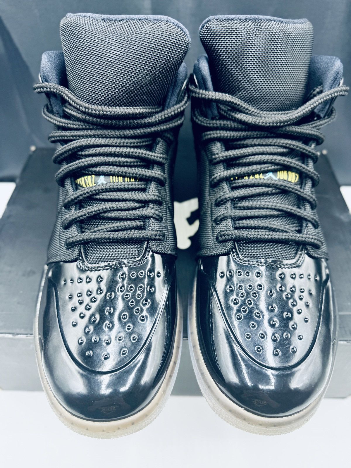 Jordan Brand Mens Jordan 1 Retro ‘95 Gamma’ Black Sz 11 Men 616369089 Size US 11 / EU 44 - 4 Thumbnail