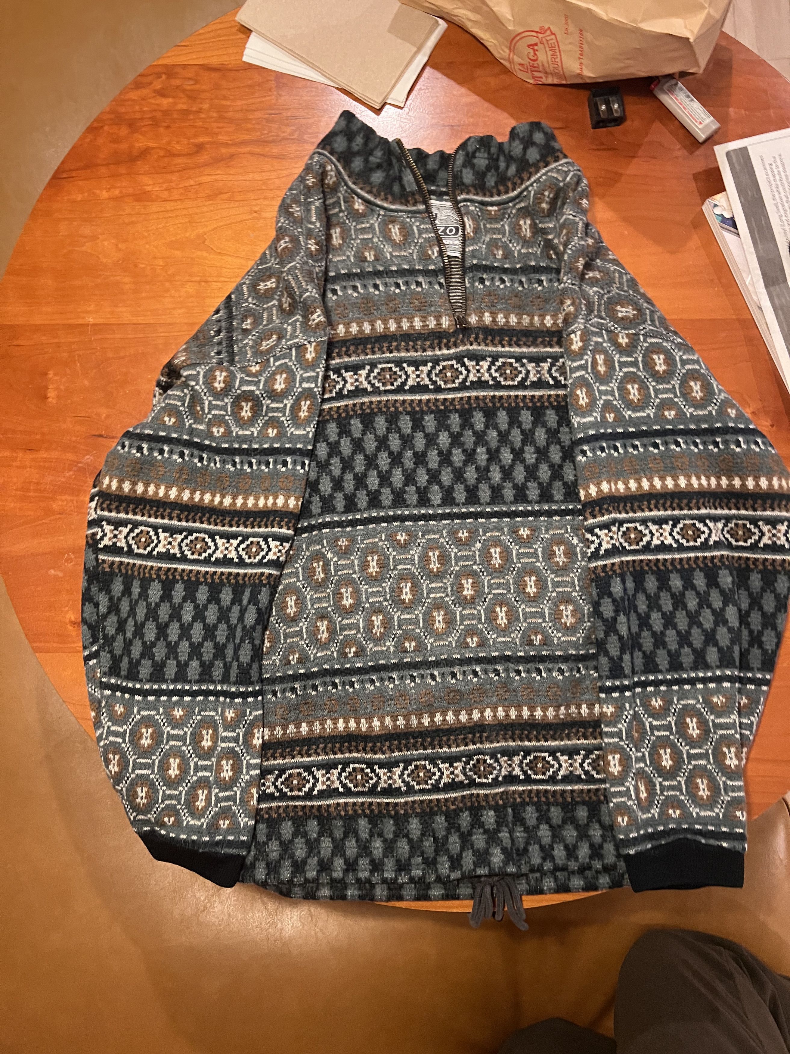 Pazzo Pazzo Alpine Knit Quarter Zip Size US M / EU 48-50 / 2 - 1 Thumbnail