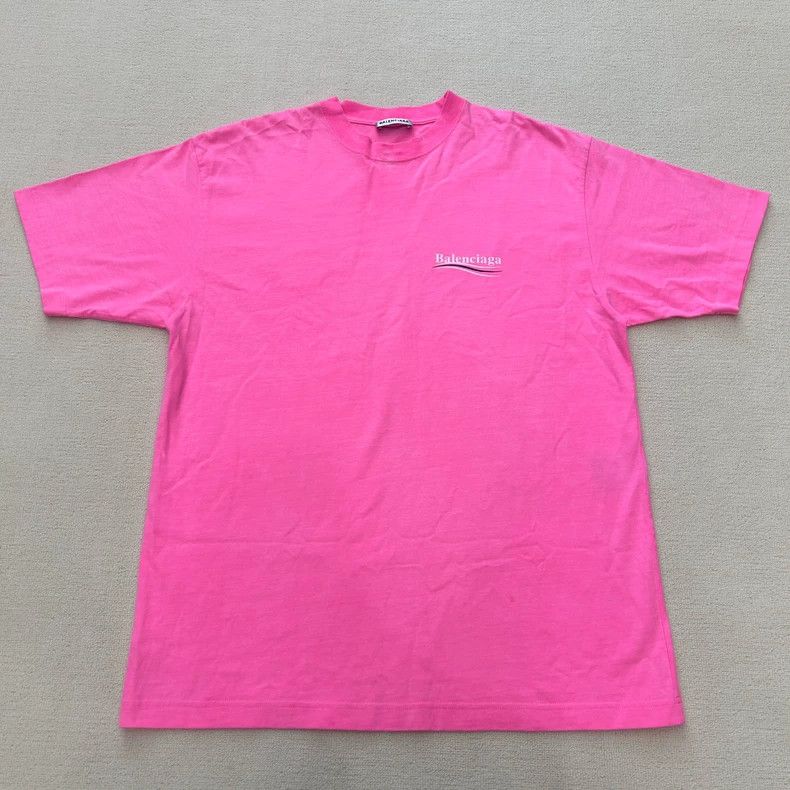 Balenciaga Balenciaga Pink cola short sleeves Size US XS / EU 42 / 0 - 1 Thumbnail