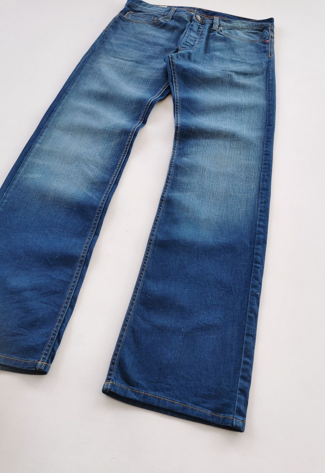 Diesel Vintage 55DSL Parkye Regular Fit Denim Jeans Size US 36 / EU 52 - 3 Thumbnail