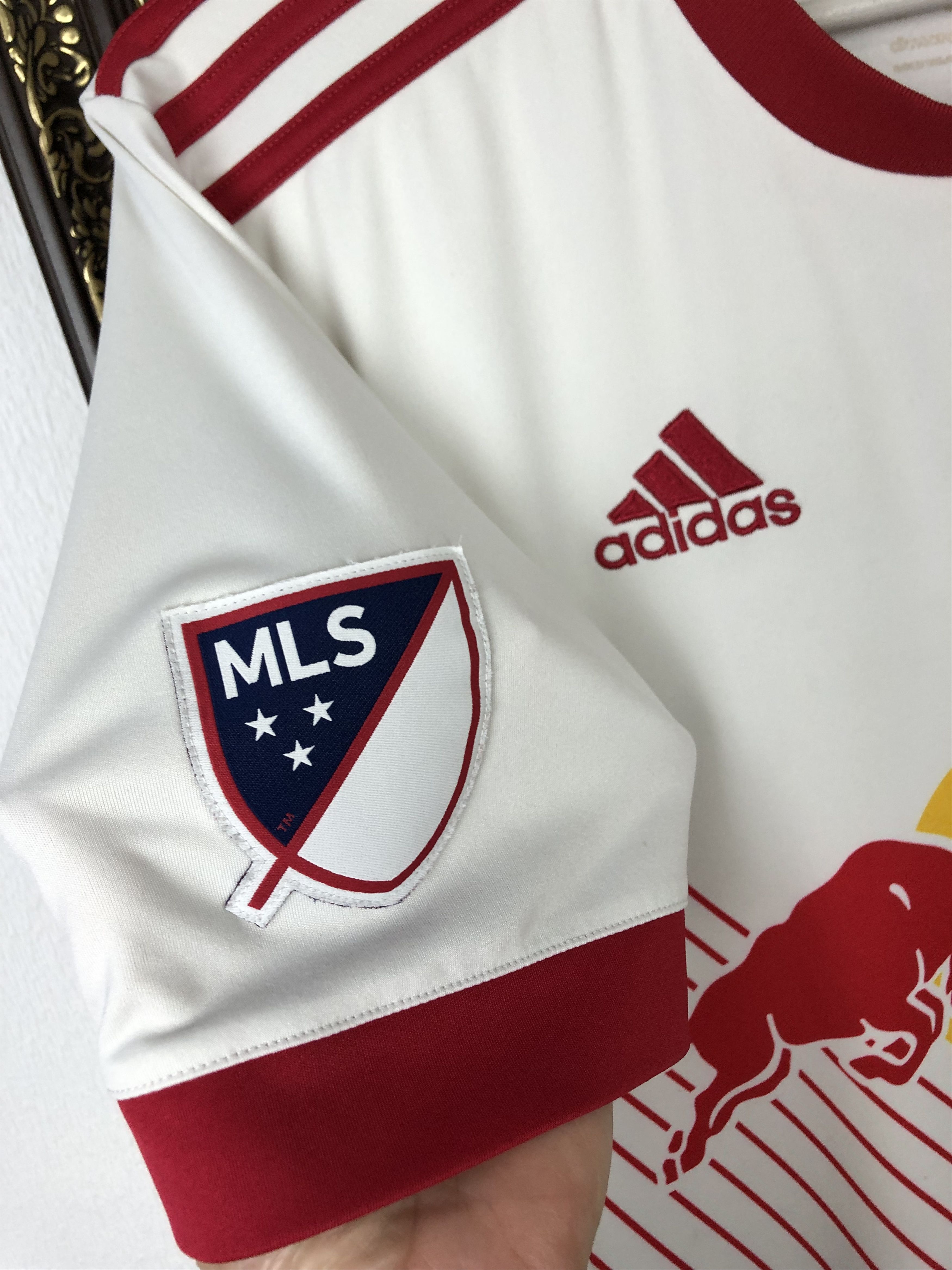 Adidas New York Red Bulls football shirt Soccer Adidas Tee Hype Size US S / EU 44-46 / 1 - 6 Thumbnail
