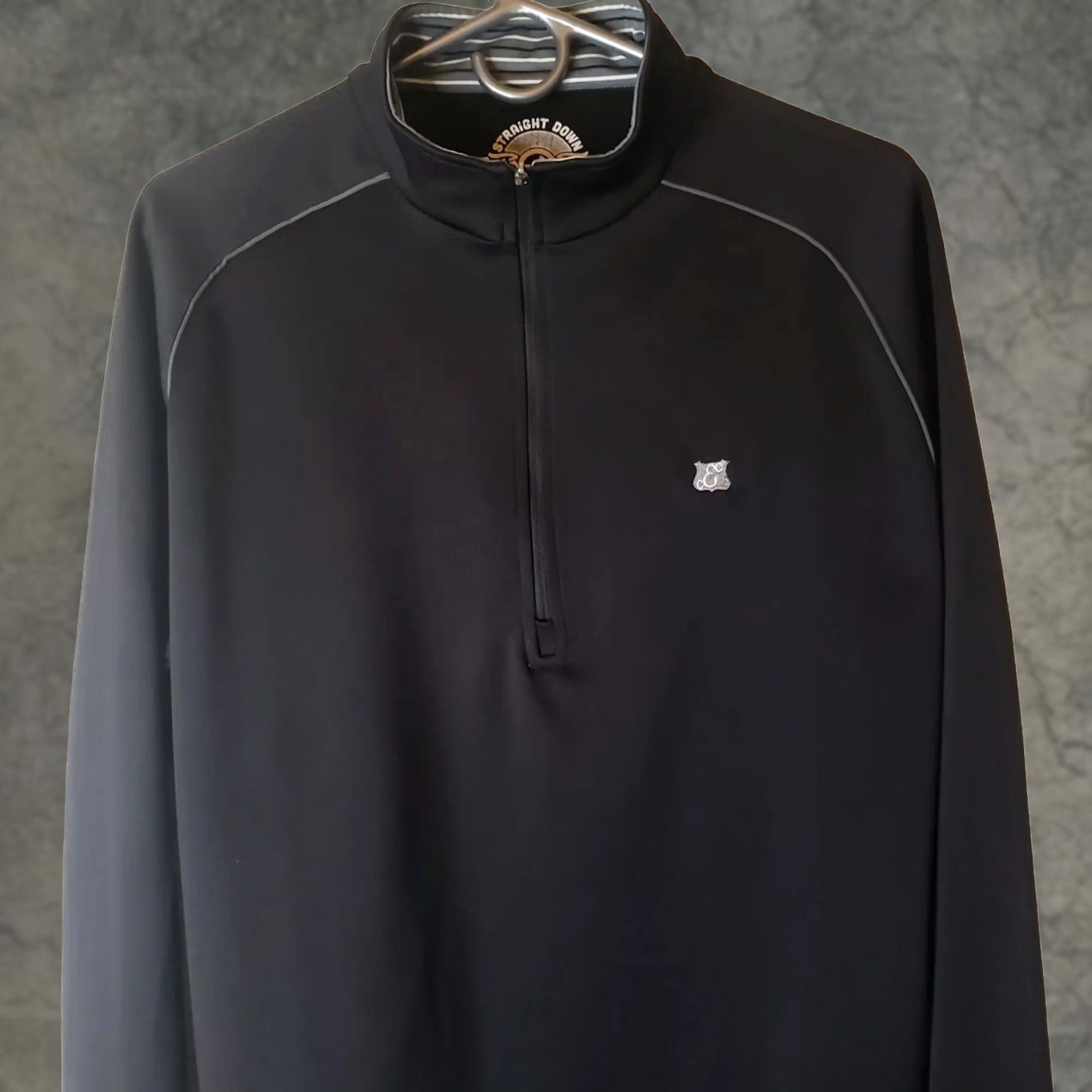 Vintage Straight Down Full-Zip Jacket Mens Size Medium Black 746A 01007909 Size US M / EU 48-50 / 2 - 1 Thumbnail