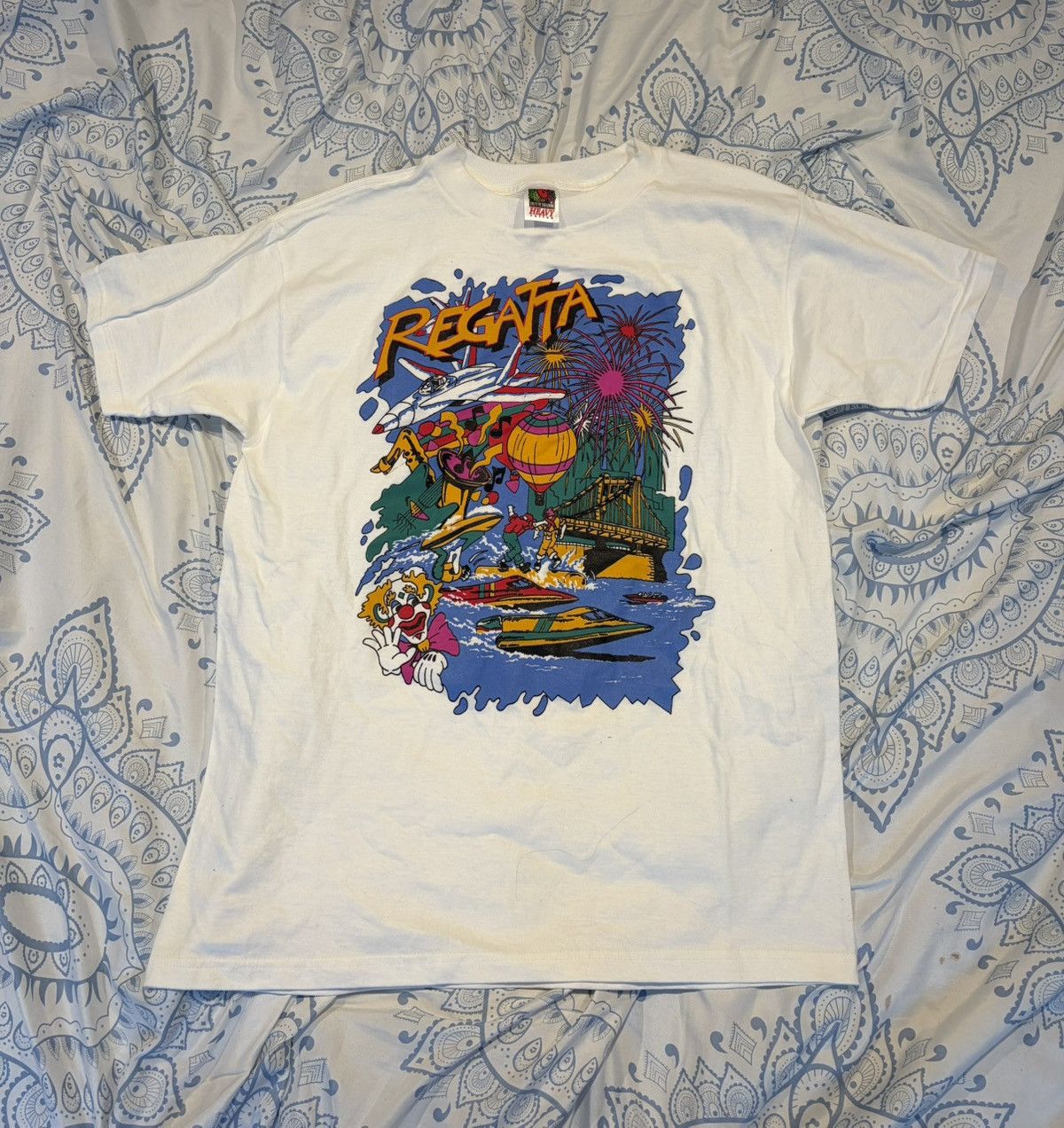 Vintage Vintage Regatta Shirt Large Size US L / EU 52-54 / 3 - 1 Thumbnail