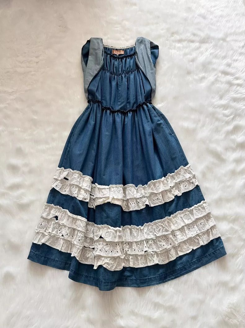 Comme des Garcons Comme Des Garcons Denim Dress Size M / US 6-8 / IT 42-44 - 1 Thumbnail