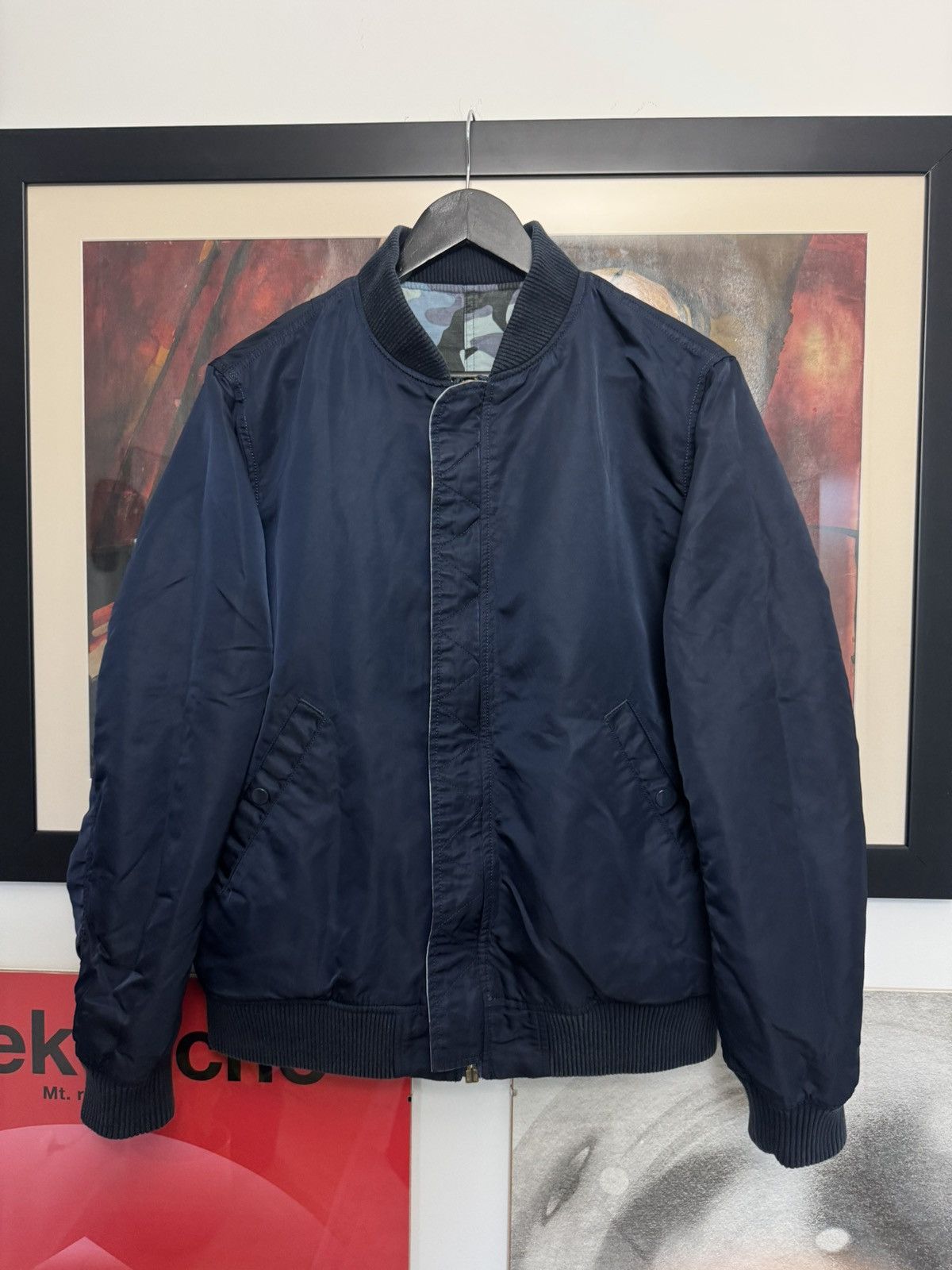 Supreme Supreme Reversible Camo Cotton MA-1 Bomber Jacket 2015 Rare Size US M / EU 48-50 / 2 - 5 Thumbnail