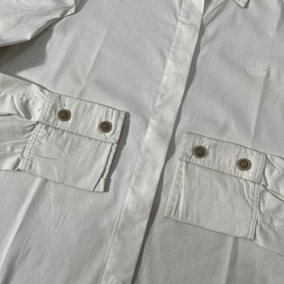Vivienne Westwood Ruffles Button Shirt Size US M / EU 48-50 / 2 - 8 Thumbnail