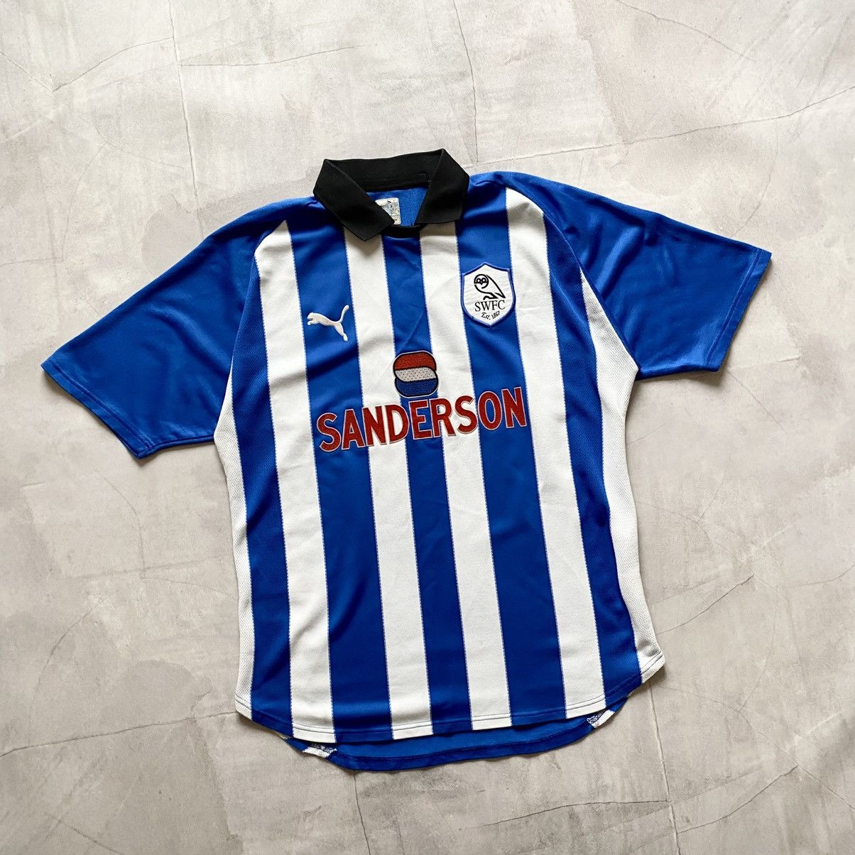 Vintage 1999/00 Puma Sheffield Wednesday Soccer Jersey Y2K Home Size US L / EU 52-54 / 3 - 1 Thumbnail