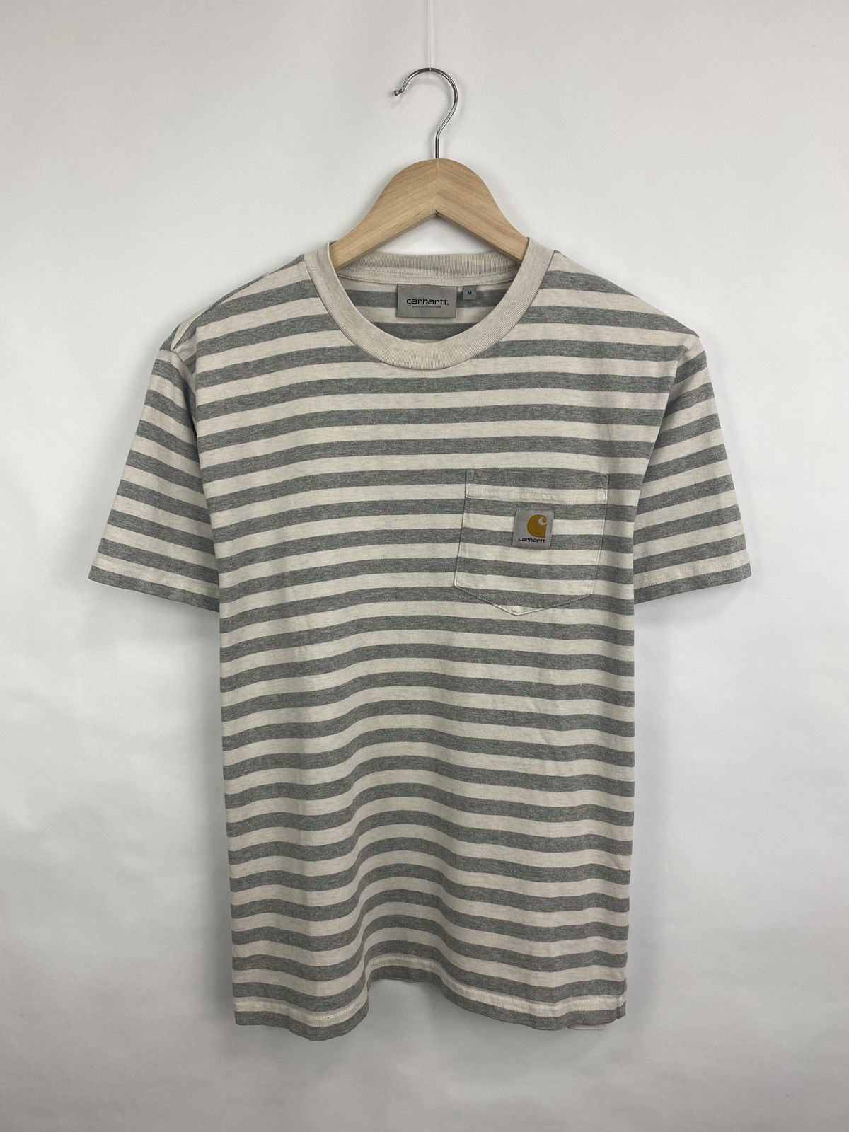 Carhartt × Carhartt Wip × Vintage 🇺🇸 Vintage Carhartt Box Logo T-Shirt Rare Retro Hype Y2K Size US M / EU 48-50 / 2 - 3 Thumbnail