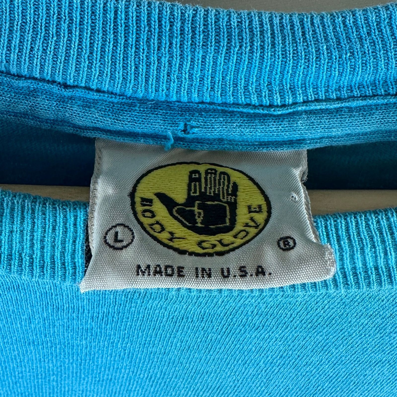 Body Glove Vintage Blue 90s Logo Tee Size US L / EU 52-54 / 3 - 8 Thumbnail