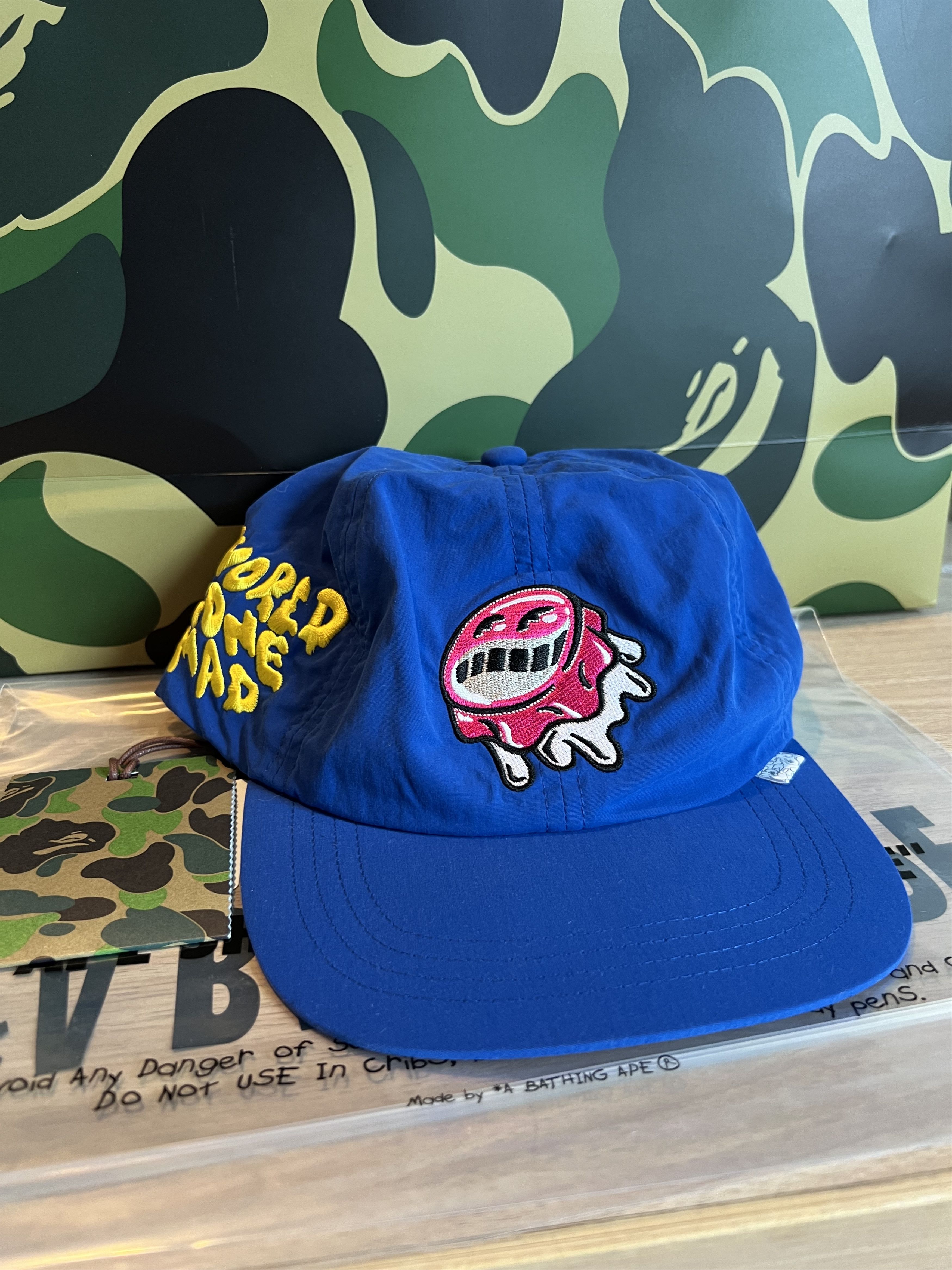 Bape NEW Bape A Bathing Ape Cap Hat Sz 7 1/2 | Grailed