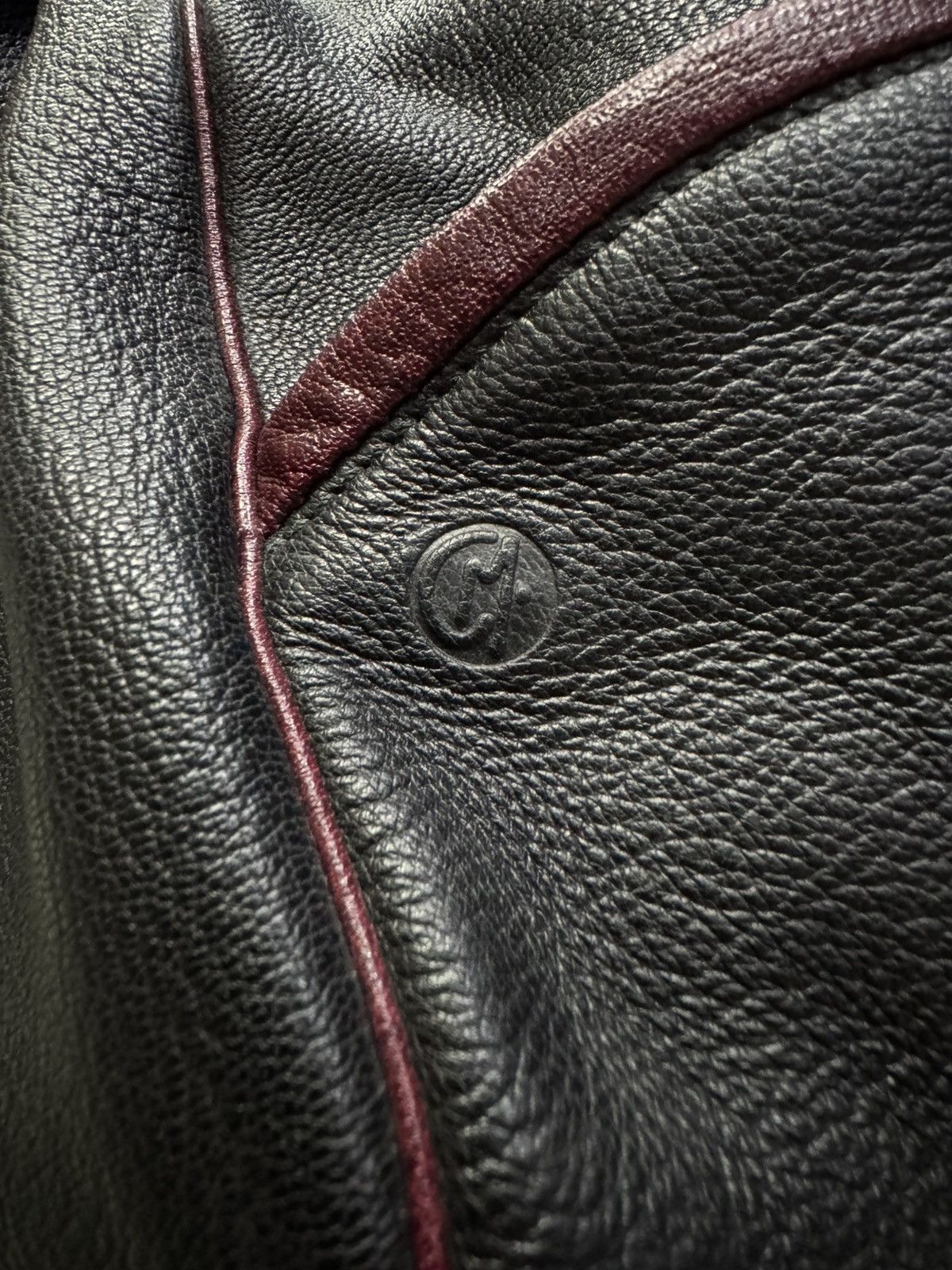 Genuine Leather ATELIER MAMET FRANCE NAPPA LEATHER DUFFLE BAG Size ONE SIZE - 3 Thumbnail