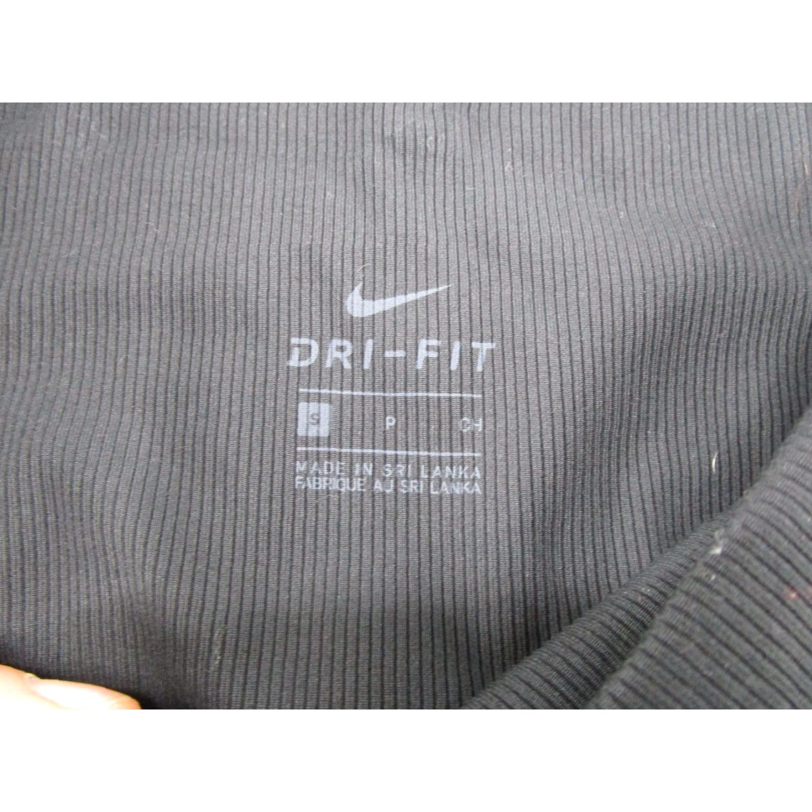 Nike Nike Pants Womens S Dri-Fit High Waist Ribbed Stirrup Tights BV4568 NEW Black Polyester Spandex Leggings Athletic Womens 90s? Size 28" / US 6 / IT 42 - 3 Thumbnail